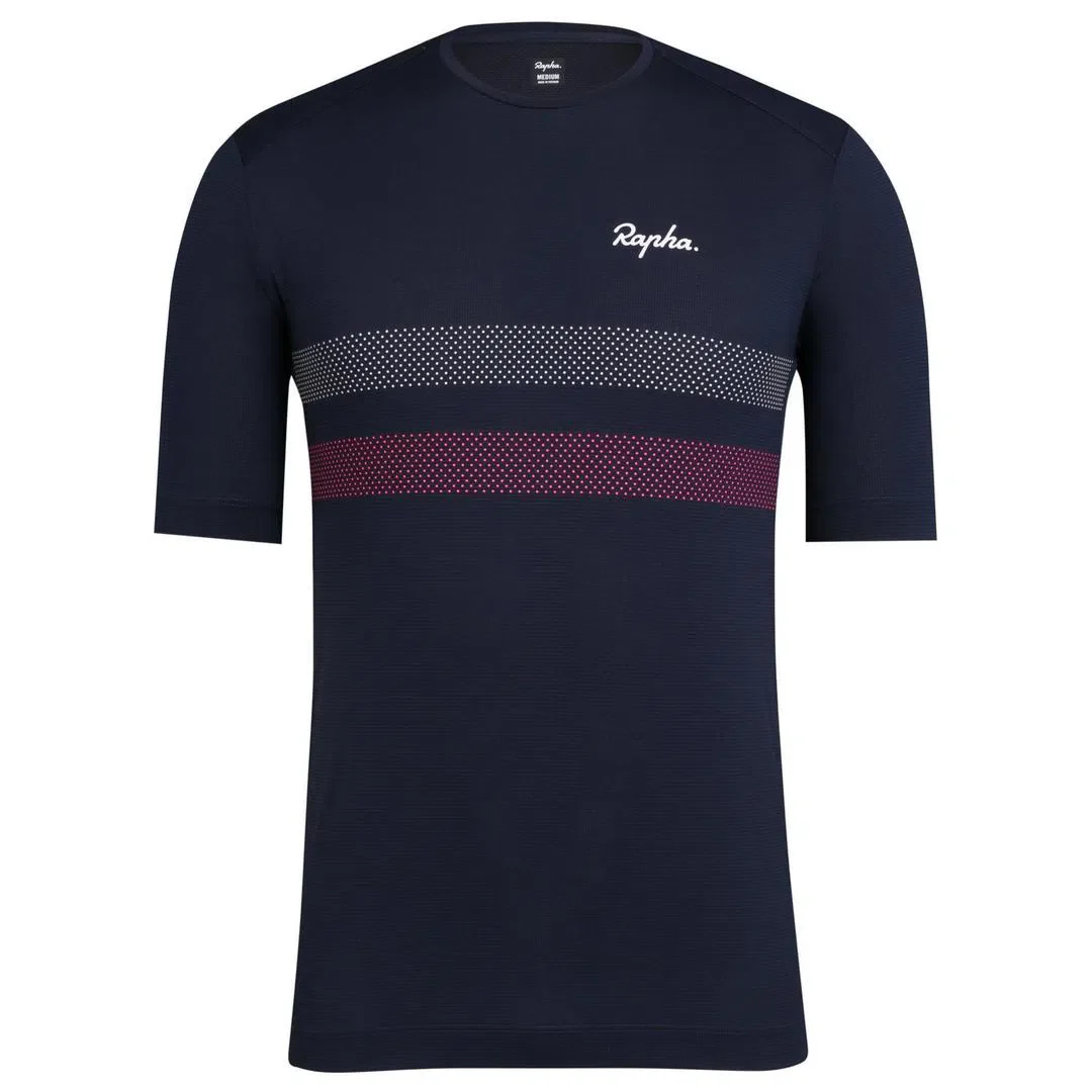 RAPHA Explore Technical Tshirt - DNY Dark Navy - Image 3