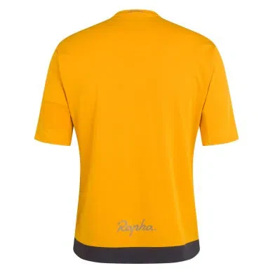 RAPHA Explore Technical Tshirt - MMI Dark Yellow - Image 3