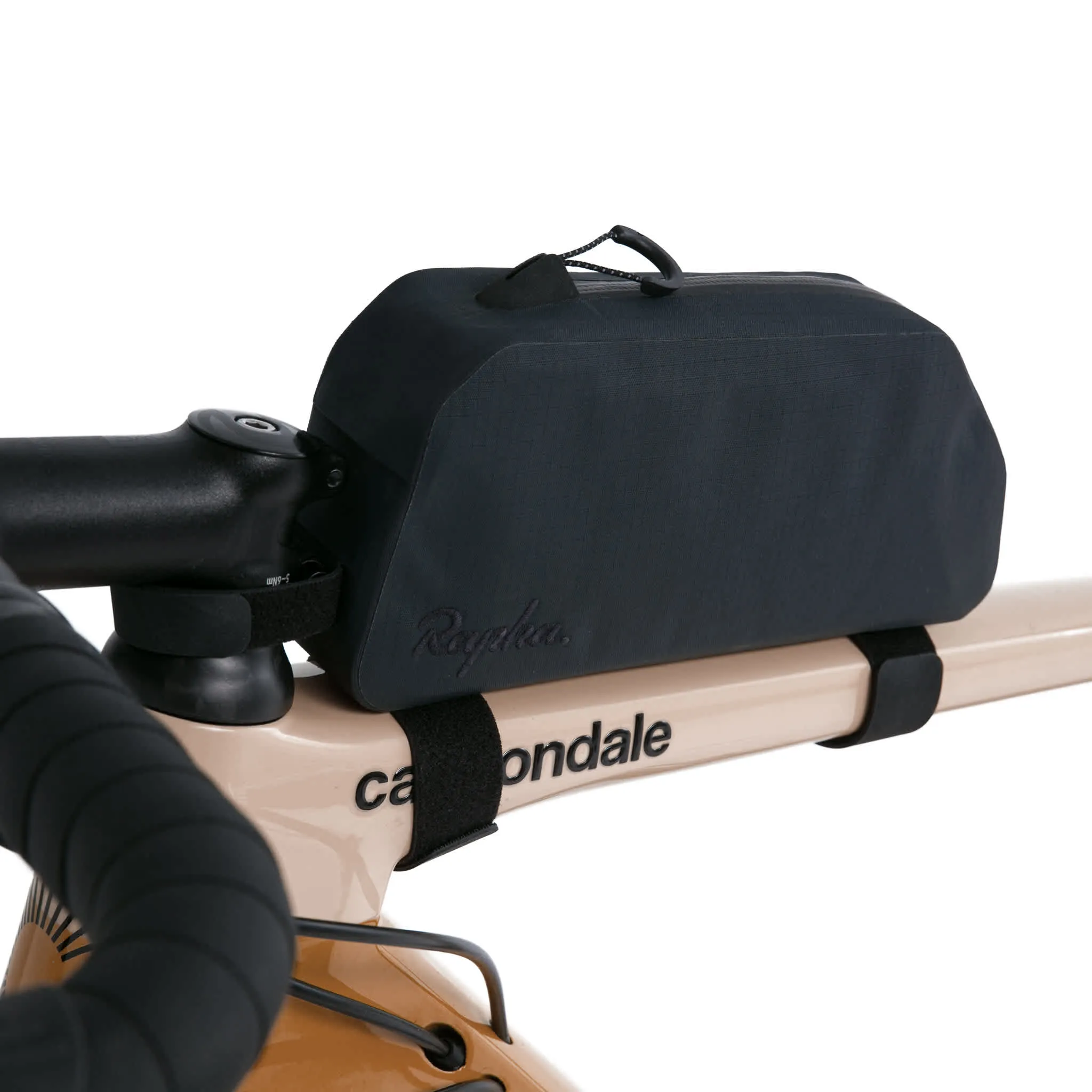 RAPHA Explore Top Tube Bag - VLA Black Charcoal/Dark Grey - Image 3