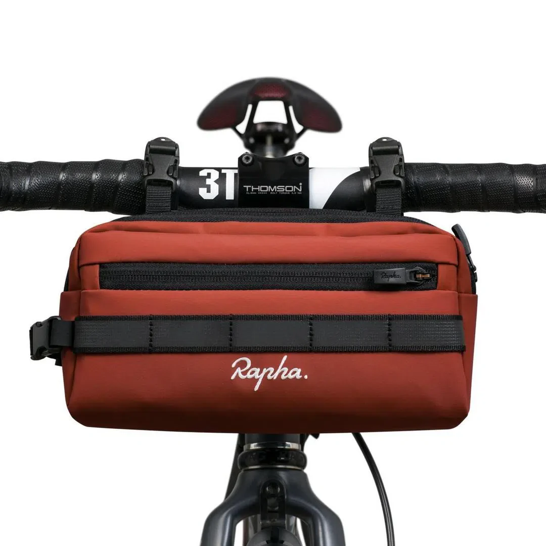 RAPHA Handlebar Bag - Brick - Image 9