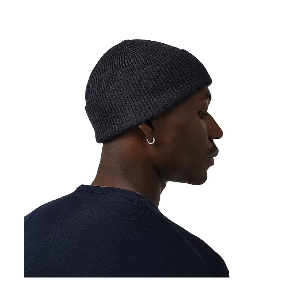RAPHA Logo Beanie AW2023 - CHA Charcoal - Image 4