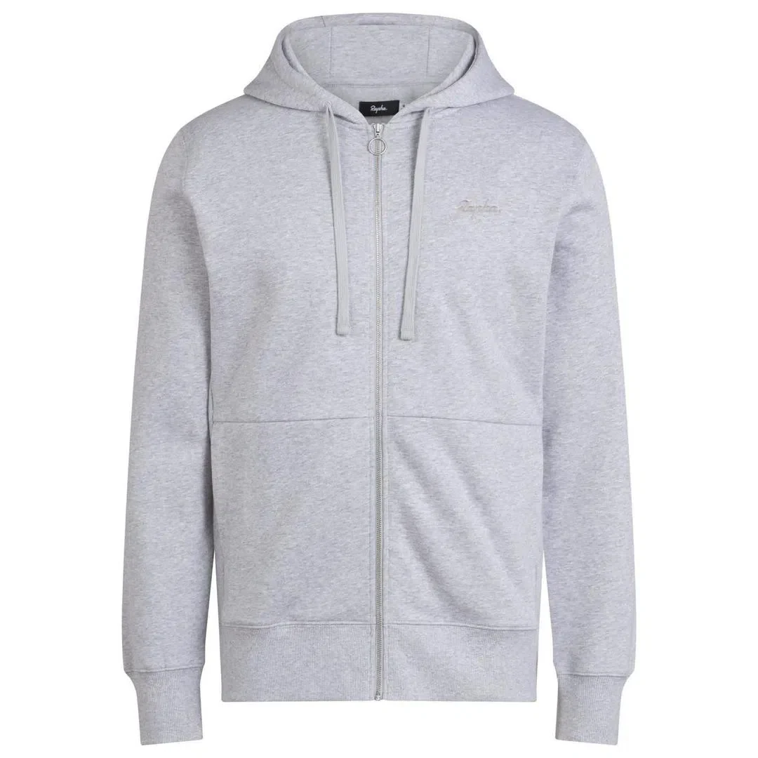 RAPHA Logo Hoodie - Light Grey LGM - Image 3