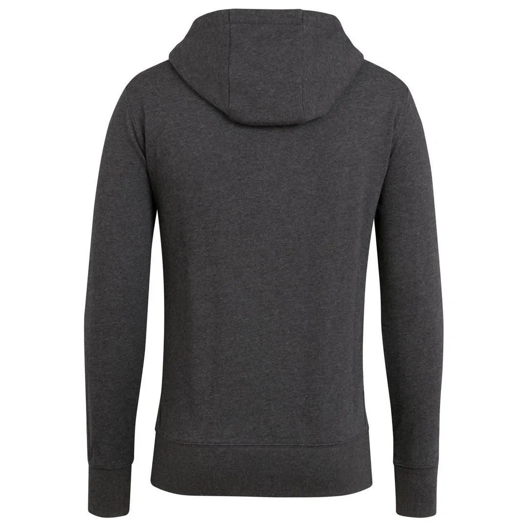 RAPHA Logo Hoodie - Charcoal Marl/Black - Image 5