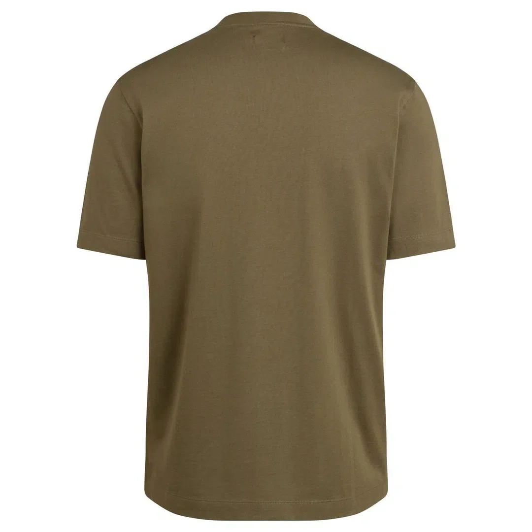 RAPHA Logo Pocket Tshirt - Dark Olive - Image 3