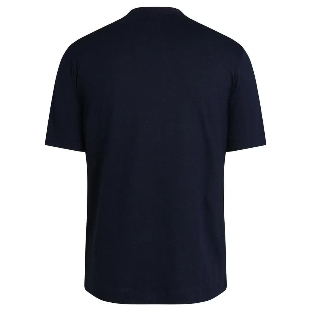 RAPHA Logo Pocket Tshirt - DNS Dark Navy/Dark Green - Image 2