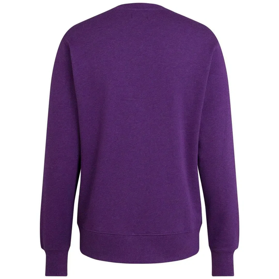 RAPHA Logo Sweatshirt - BMF Purple Marl/Teal - Image 2