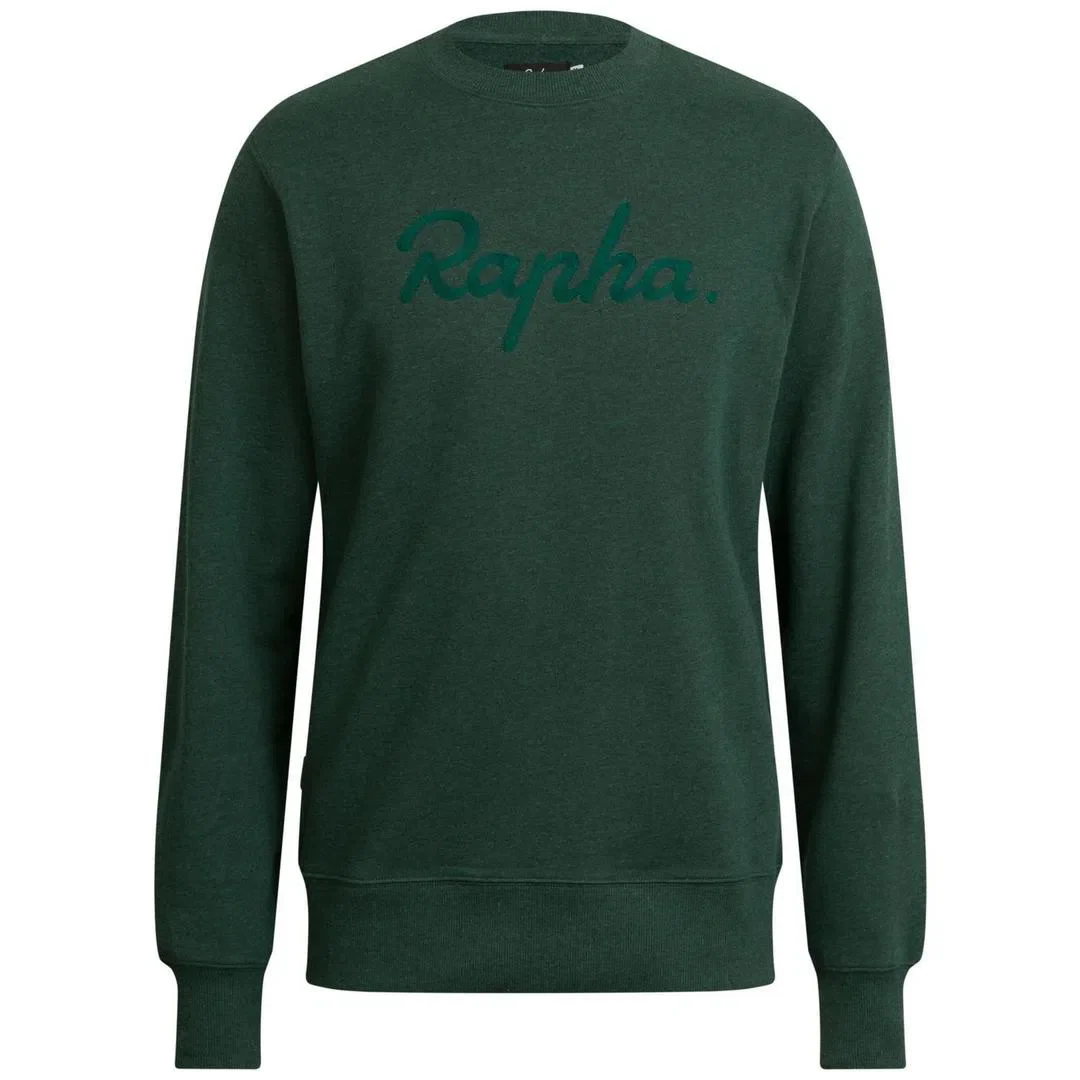 RAPHA Logo Sweatshirt - SMG Dark Green - Image 3