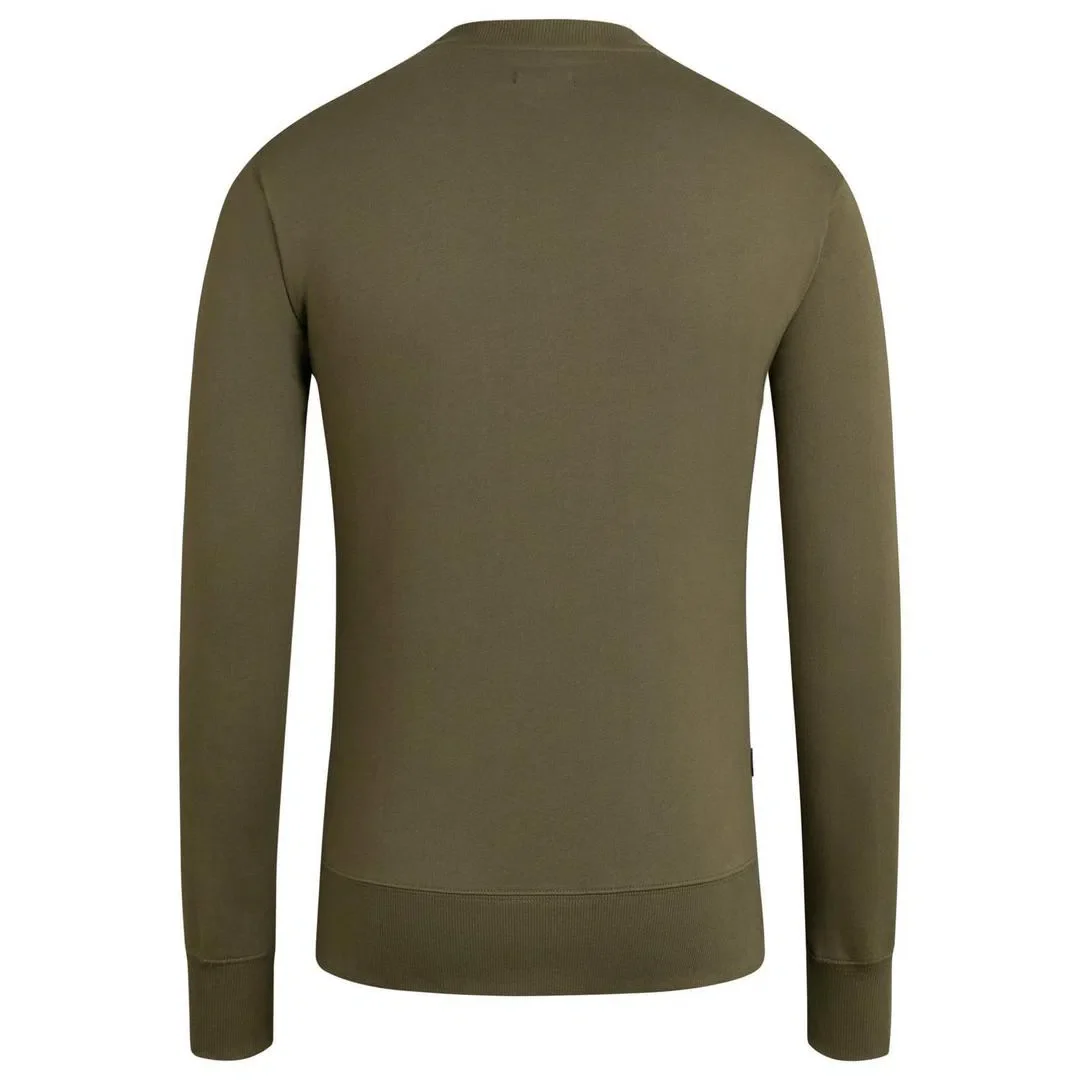 RAPHA Logo Sweatshirt - OLN Dark Olive - Image 3