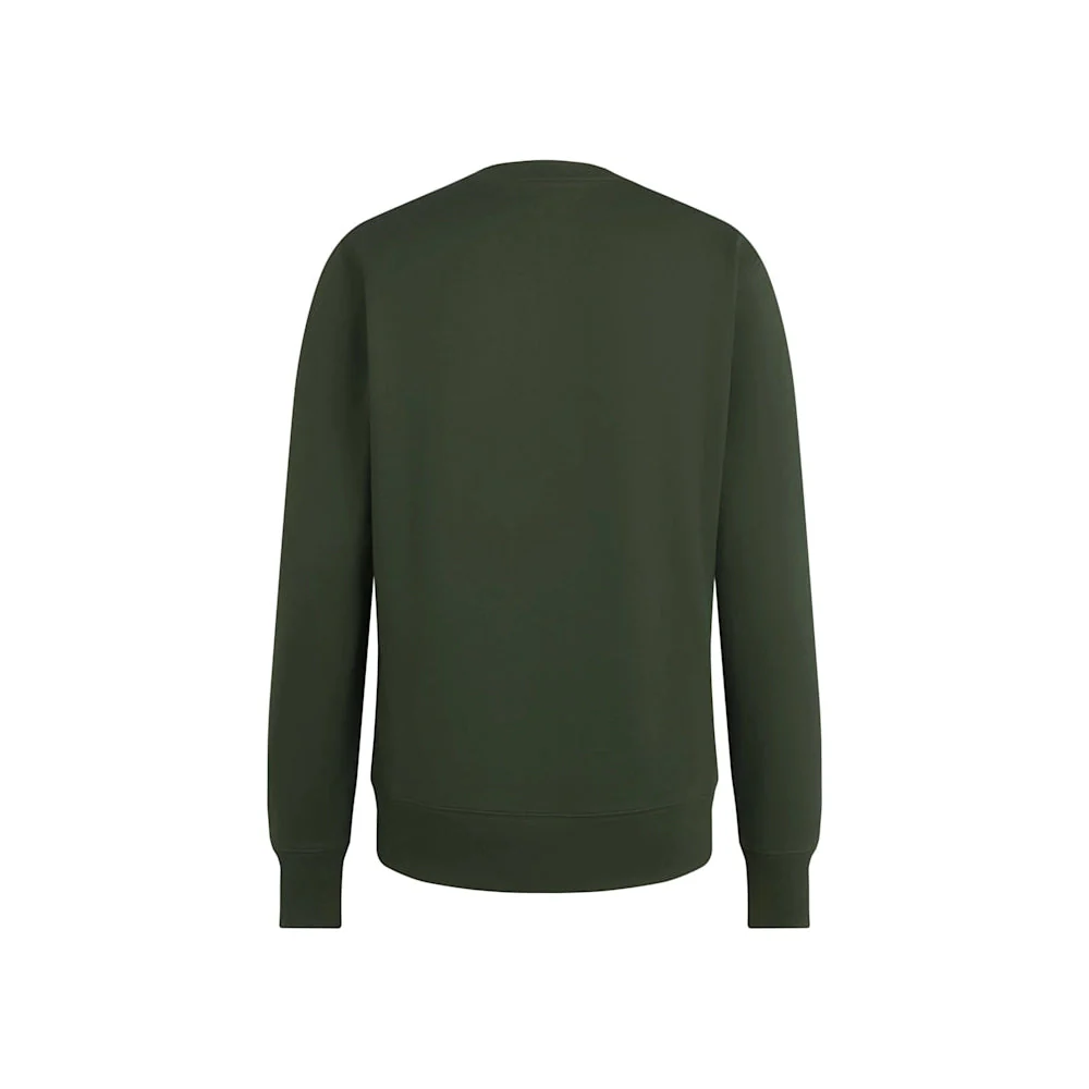 RAPHA Logo Sweatshirt - KGK Deep Olive Green/Deep Olive Green SS23 - Image 2