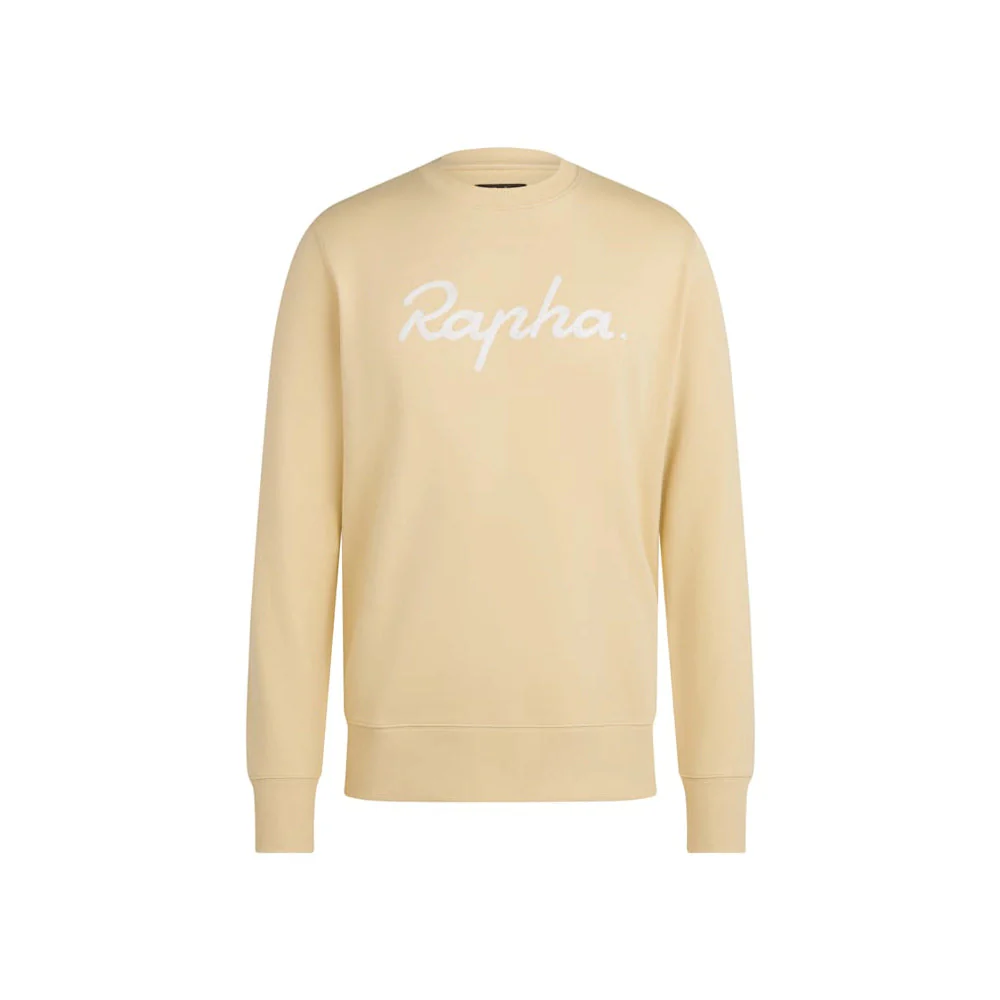 RAPHA Logo Sweatshirt - SOS Sand/Sand SS23