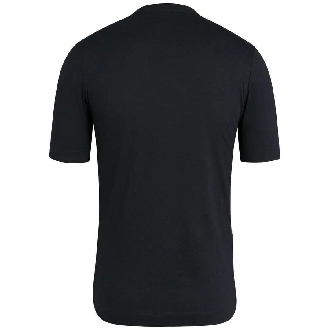 RAPHA Logo TShirt - Black/Black - Image 3
