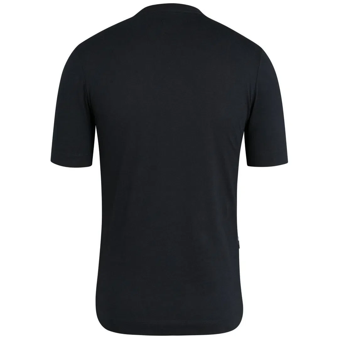 RAPHA Logo TShirt - Black/Black - Image 6