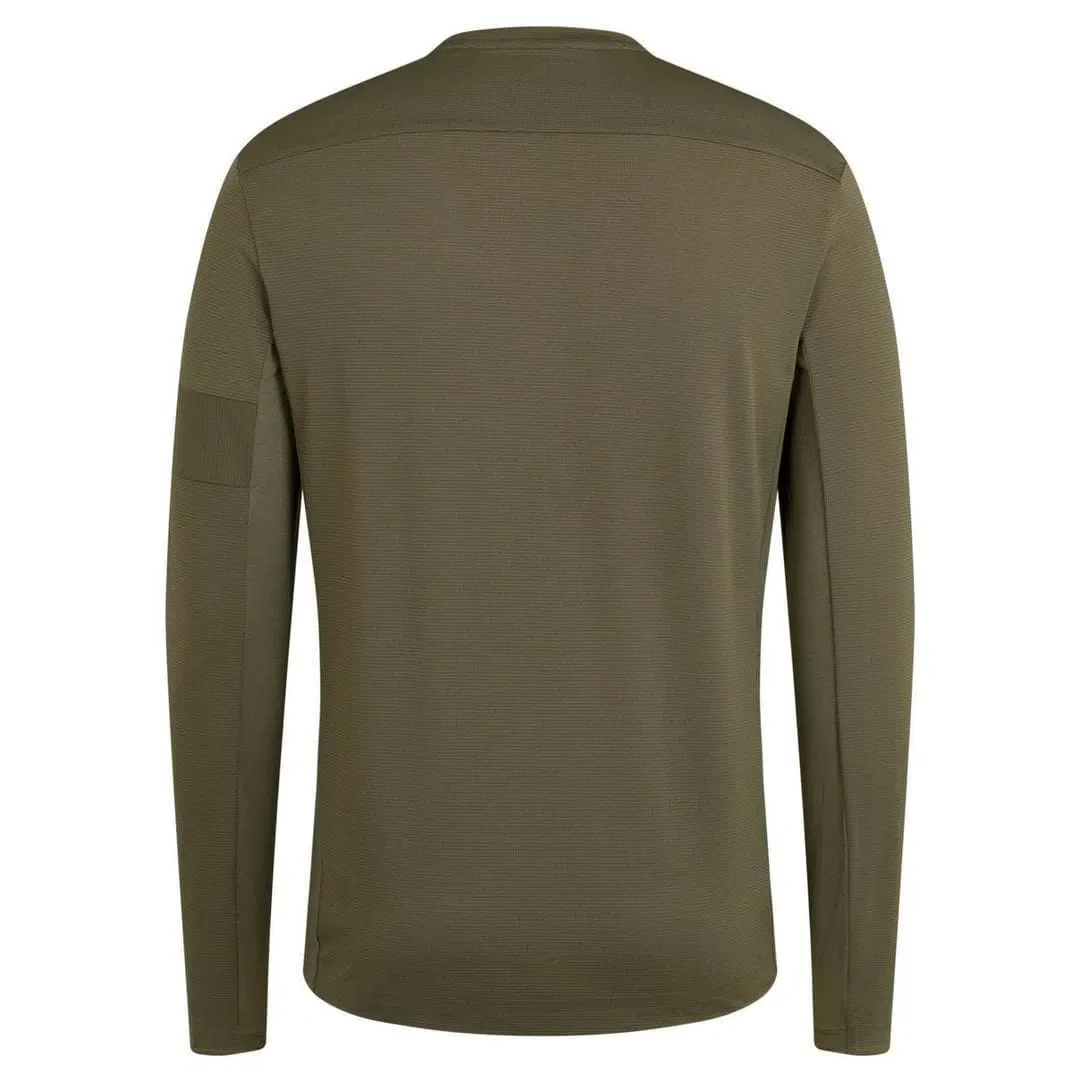 RAPHA Long Sleeve Technical Tshirt - OLN Green - Image 2