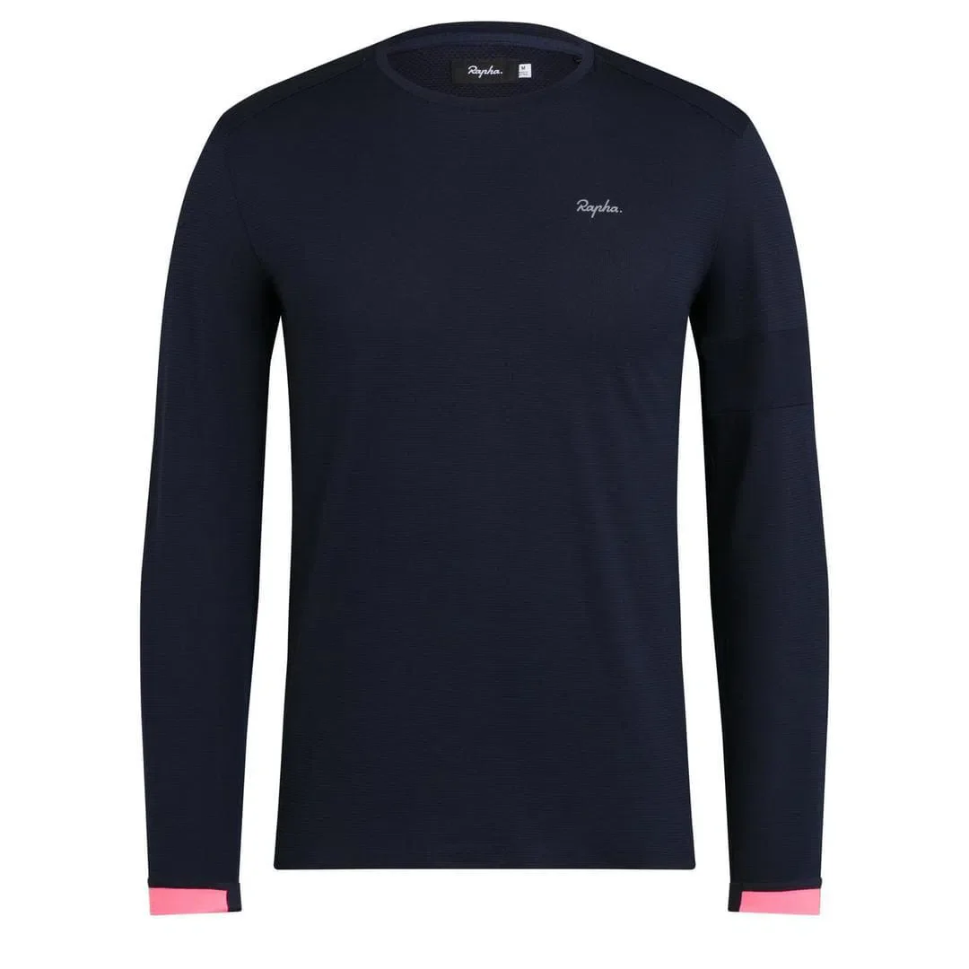 RAPHA Long Sleeve Technical Tshirt - DNY Navy - Image 3