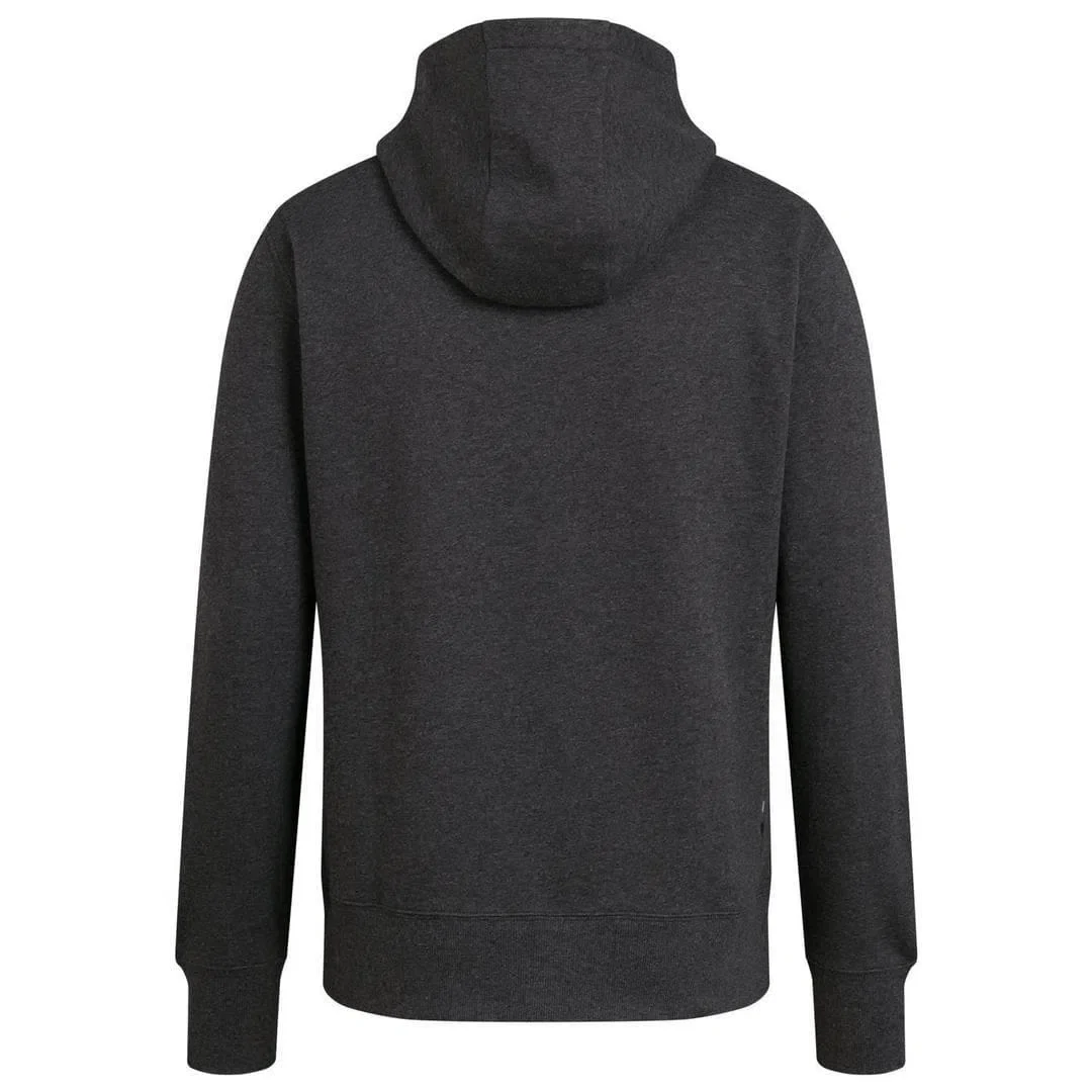 RAPHA Logo Pullover Hoodie - CHM Charcoal Marl/Black - Image 2