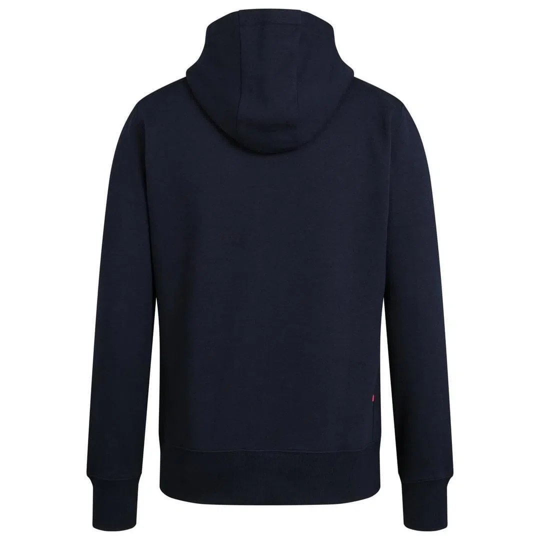 RAPHA Logo Pullover Hoodie - DNP Dark Navy/Pink - Image 2