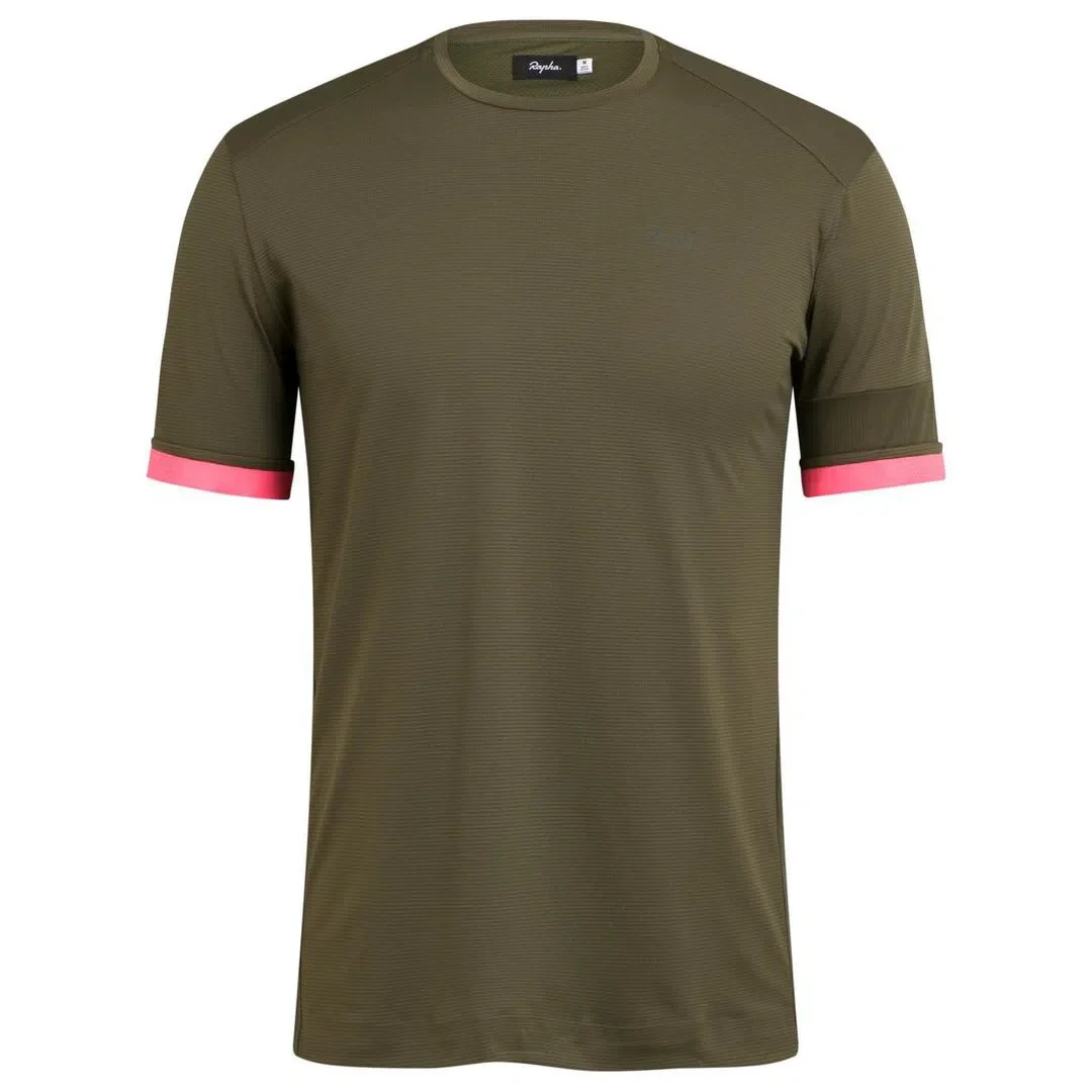 RAPHA Technical Tshirt - OLN Dark Olive - Image 5