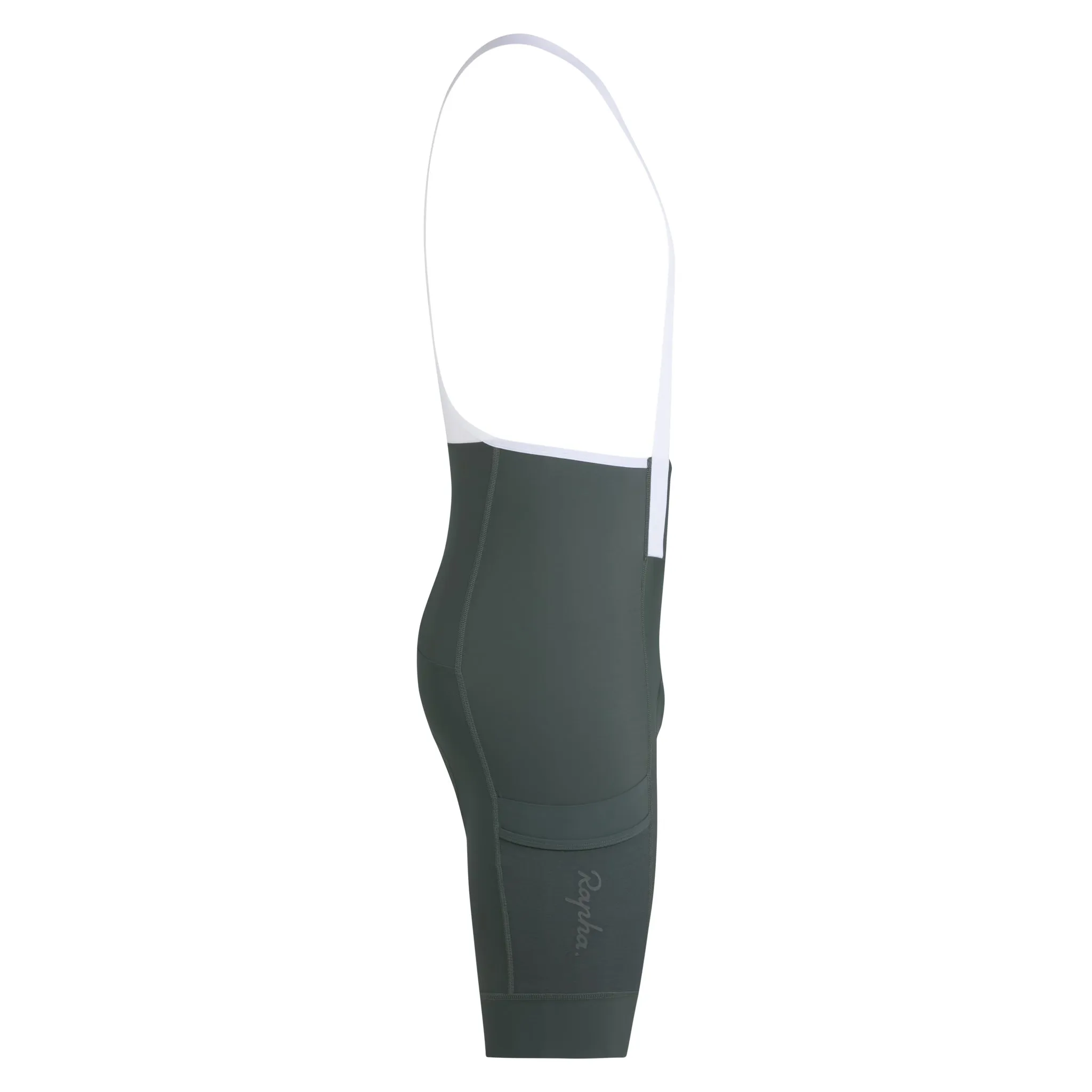 RAPHA Men's Brevet Element Cargo Bib Shorts - Onyx/White - Image 4