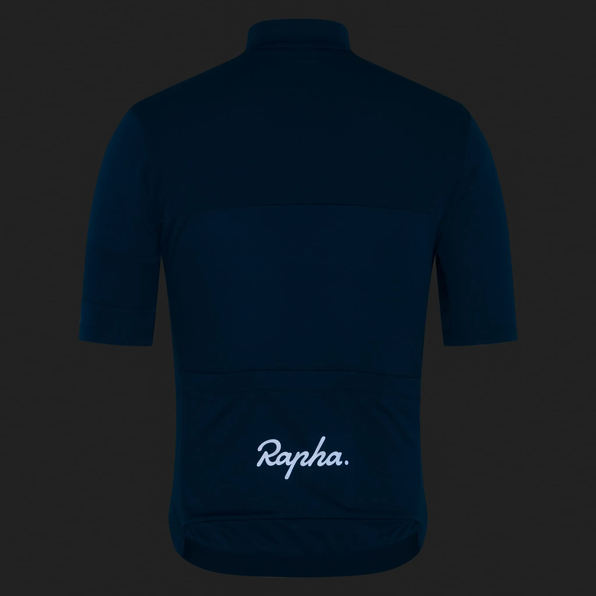 RAPHA Men's Brevet Element Jersey - Jewelled Blue/Dark Navy - Image 4