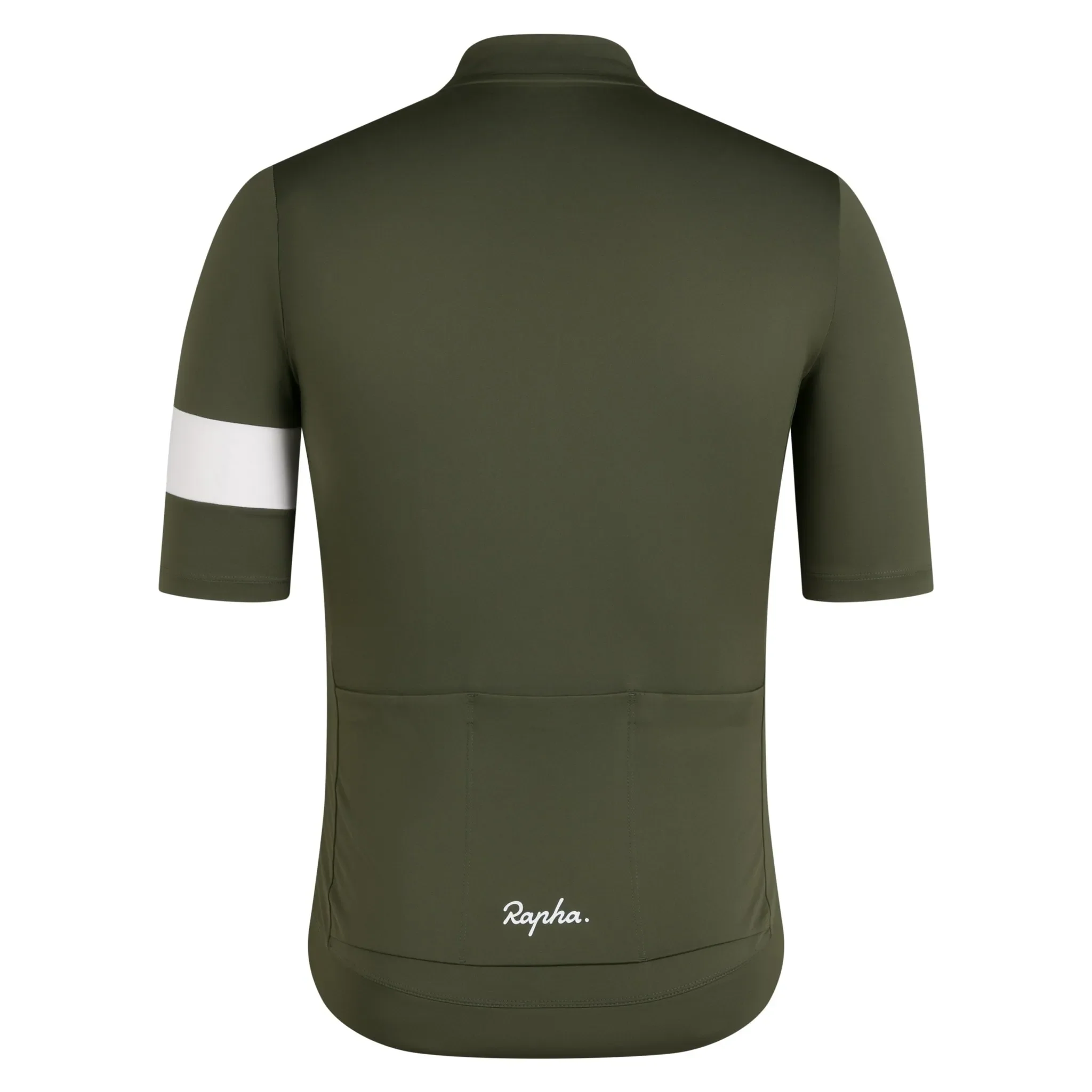 RAPHA Men's Core Jersey - Dark Green/White - Image 2