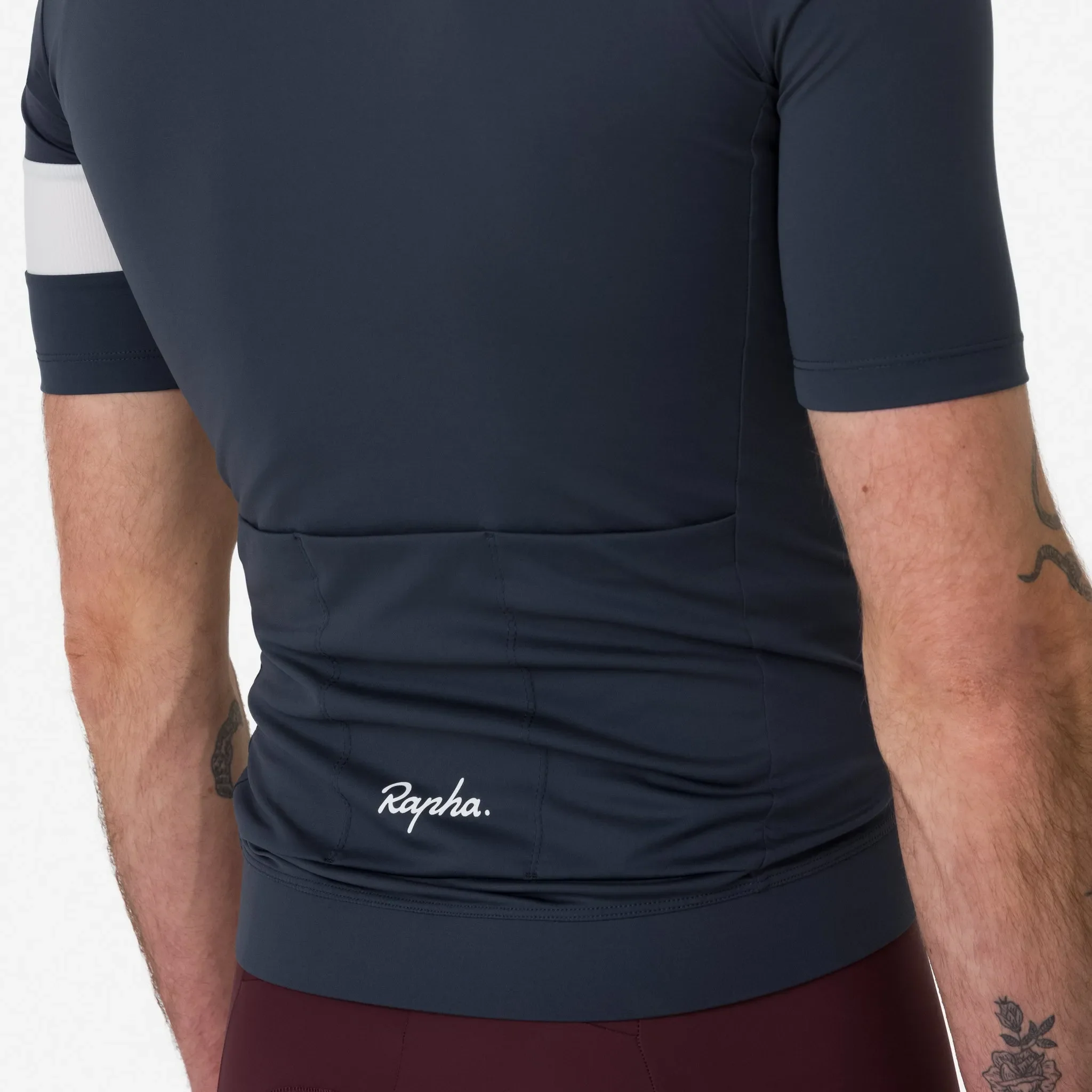 RAPHA Men's Core Jersey - Dark Grey/White - Image 5