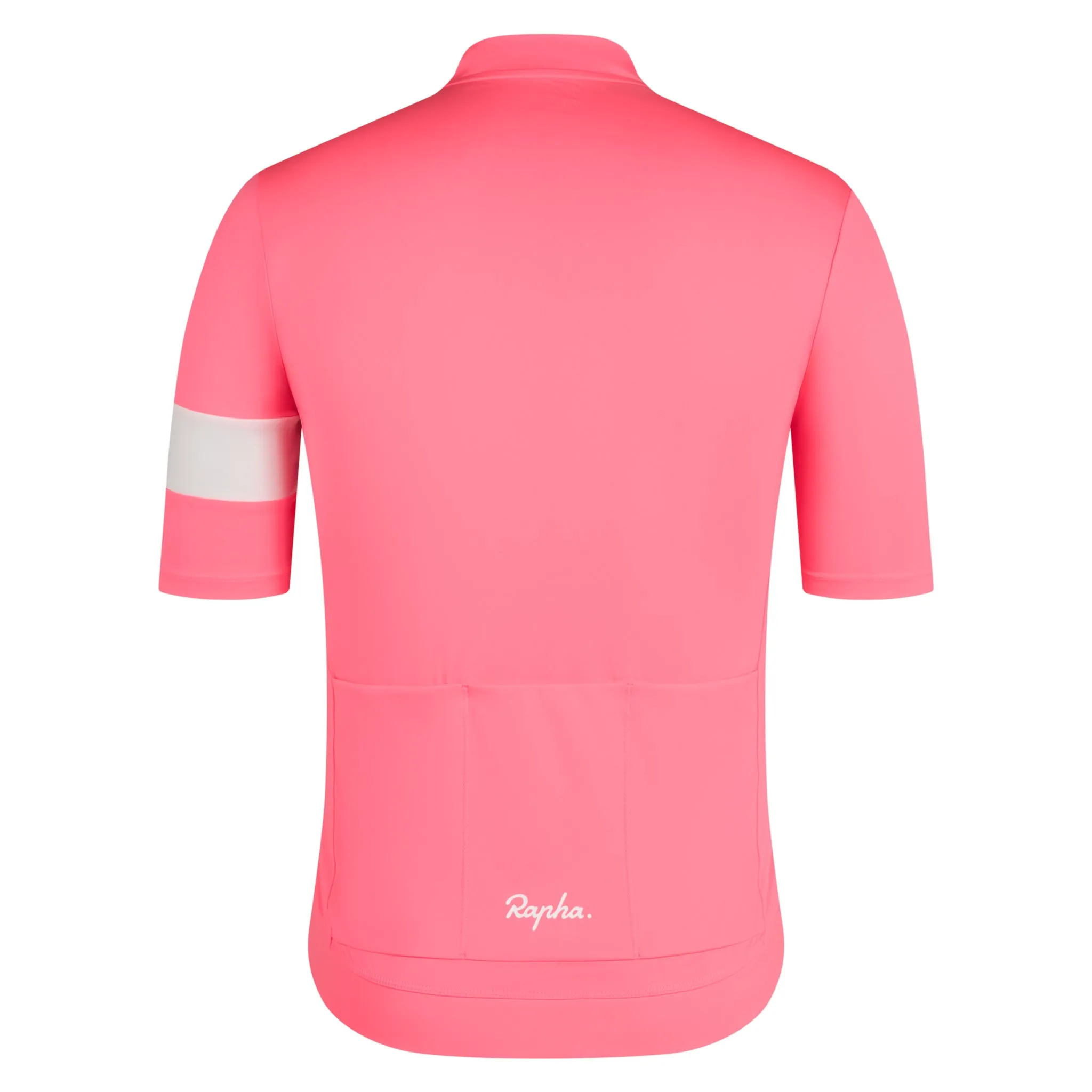 RAPHA Men's Core Jersey - High-Vis Pink/White - Image 2