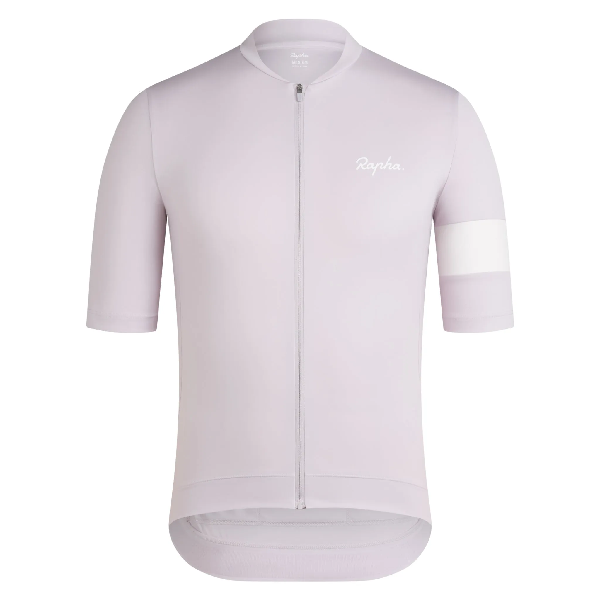 RAPHA Men's Core Jersey - Pale Lilac/White