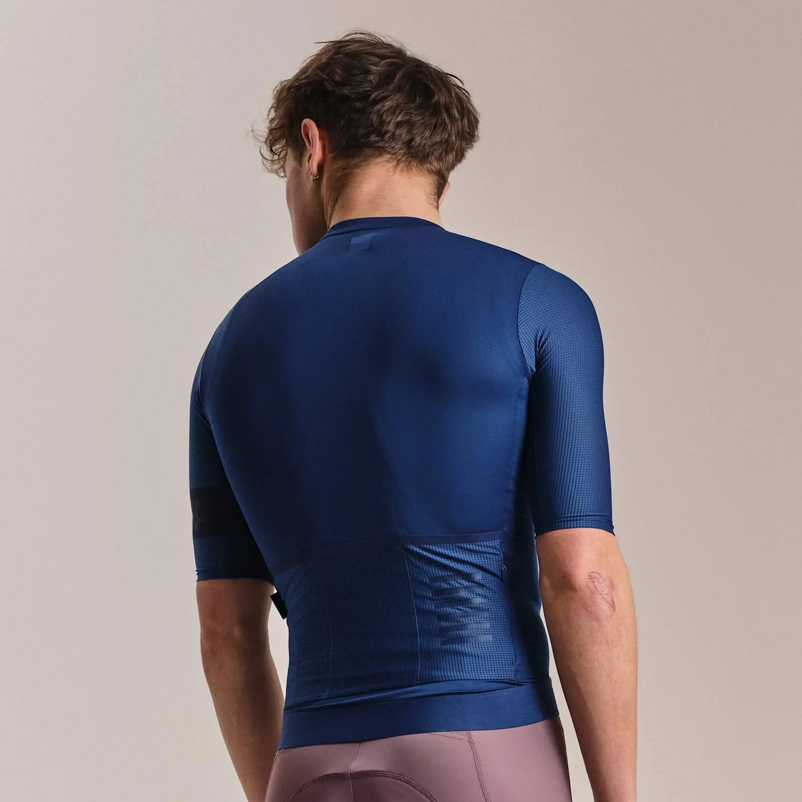 RAPHA  Men's Pro Team Jersey II - Fossil Blue/Marine Blue - Image 4