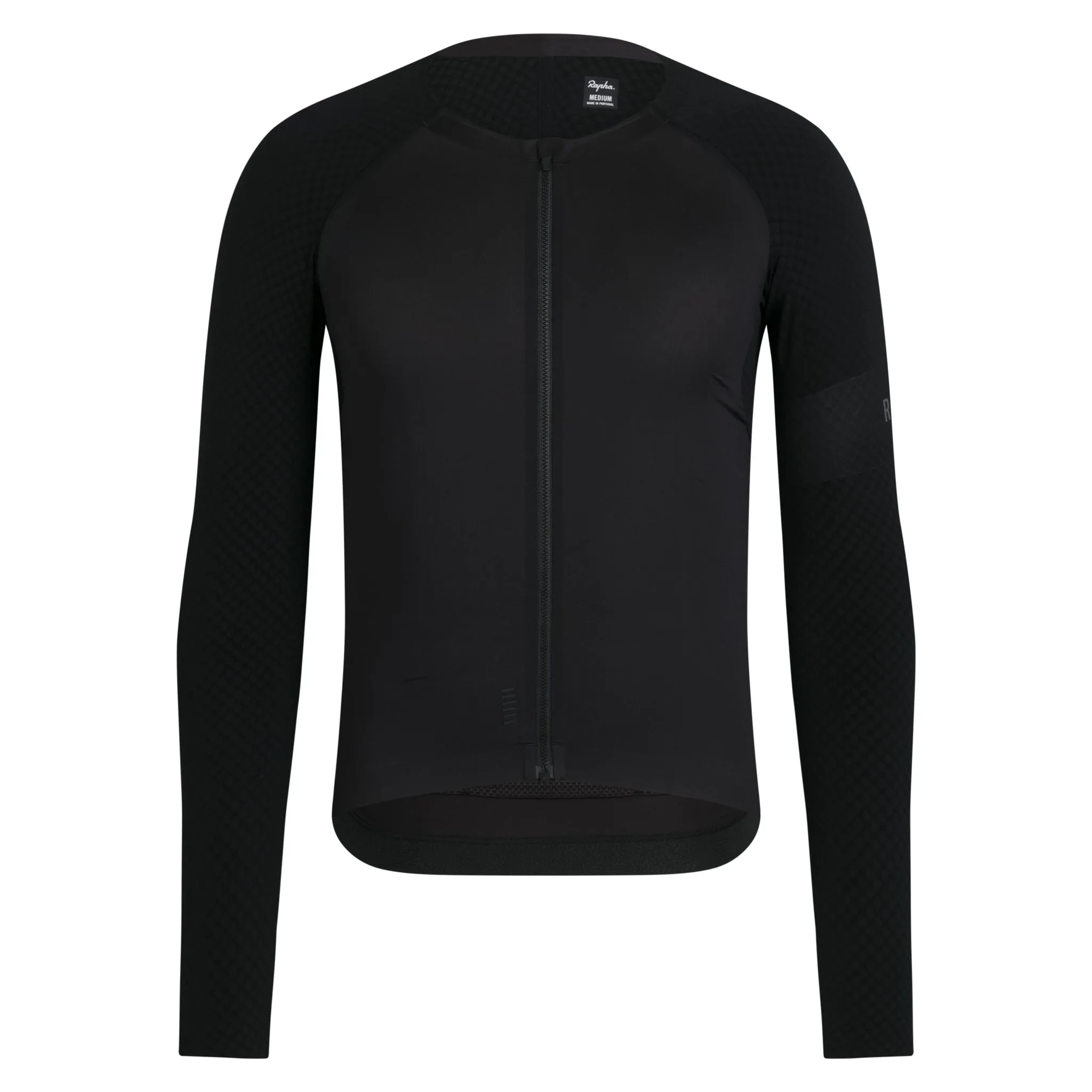 RAPHA Men's Pro Team Long Sleeve Aero Jersey - Black/Black - Próxima Reposición de Existencias - Image 5