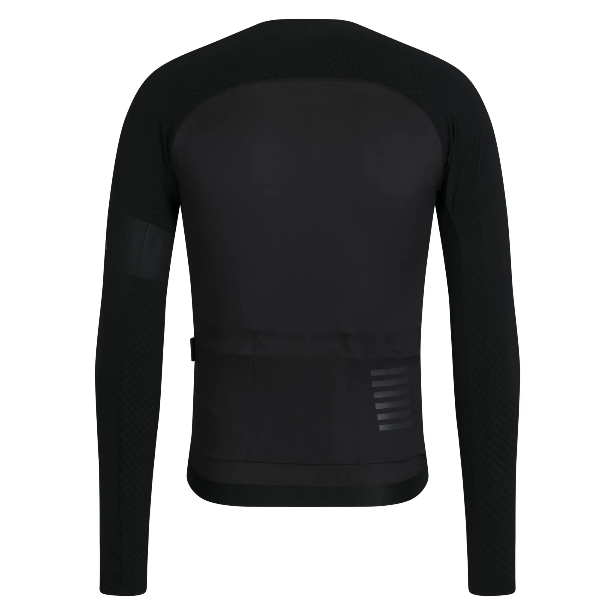 RAPHA Men's Pro Team Long Sleeve Aero Jersey - Black/Black - Próxima Reposición de Existencias - Image 6
