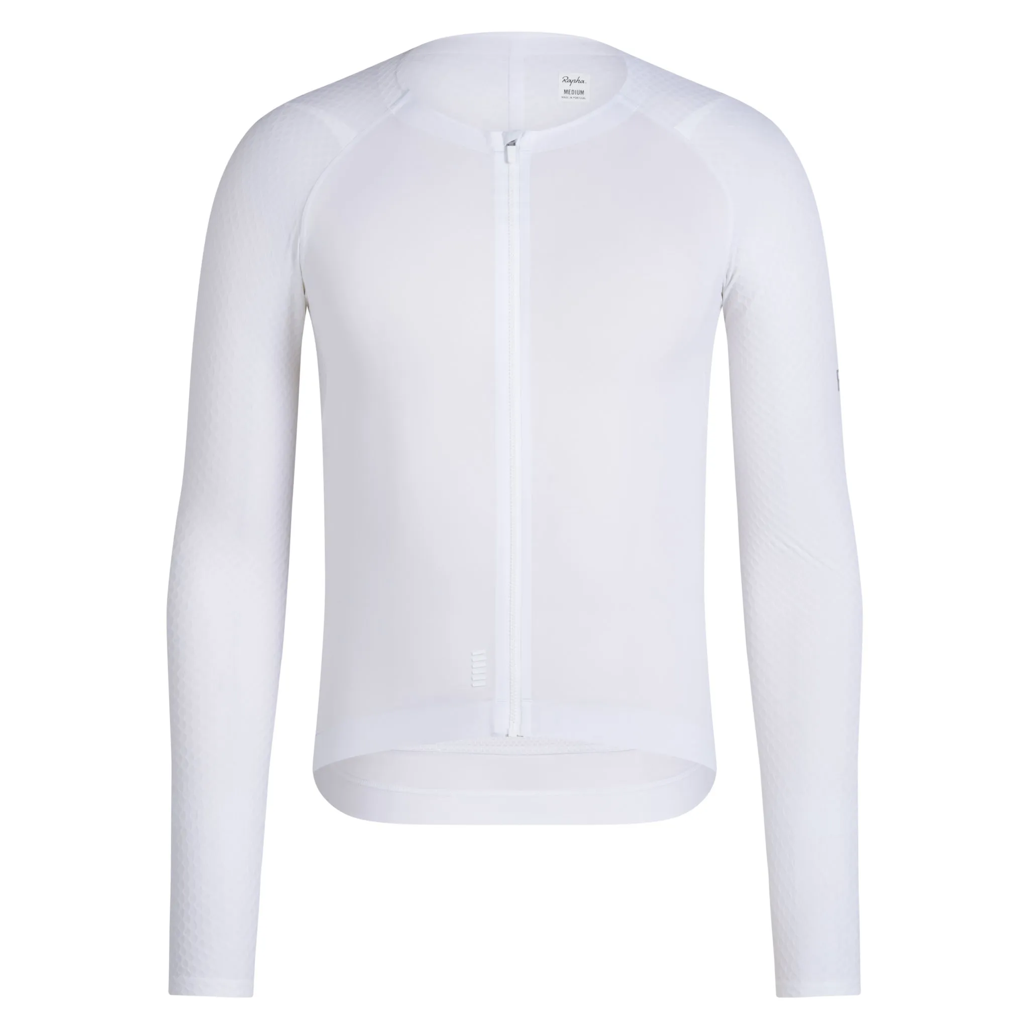 RAPHA Men's Pro Team Long Sleeve Aero Jersey - White/White - Image 5