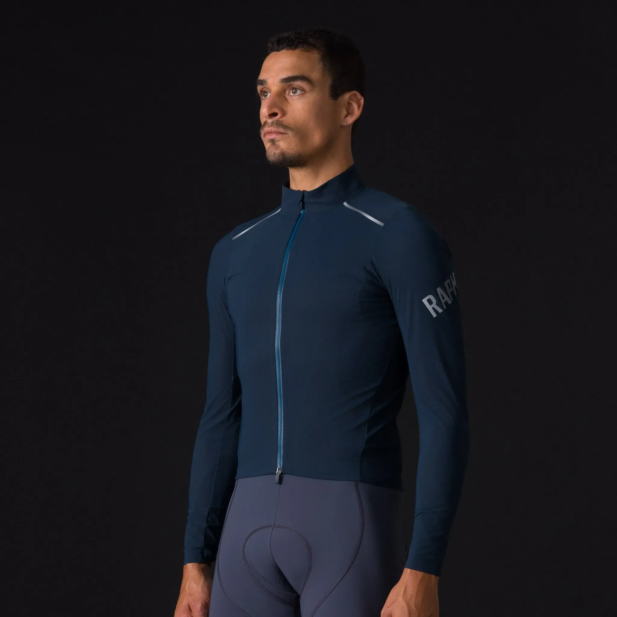 RAPHA Men's Pro Team Long Sleeve Shadow Jersey - Carbono - Image 4