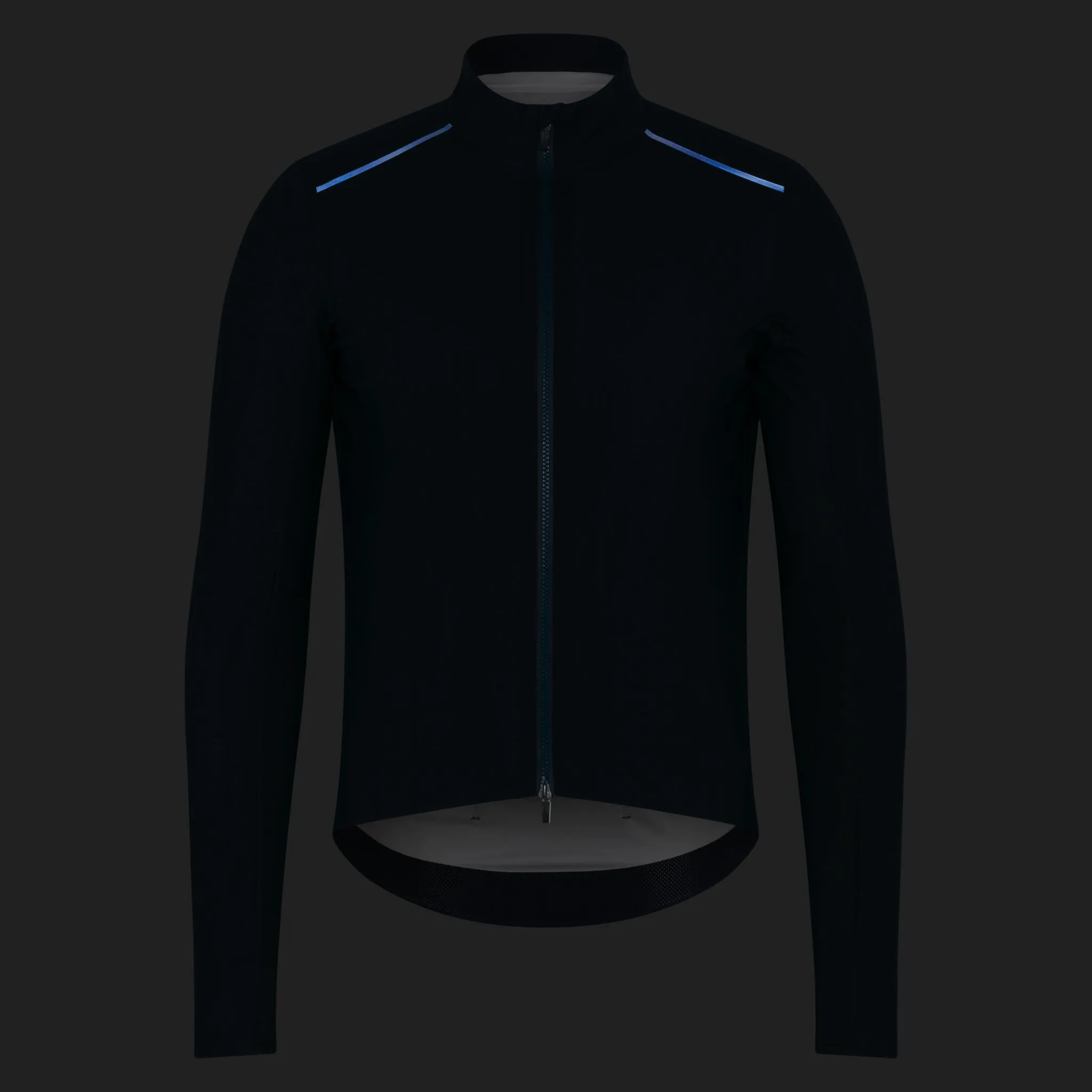 RAPHA Men's Pro Team Long Sleeve Shadow Jersey - Carbono - Image 7
