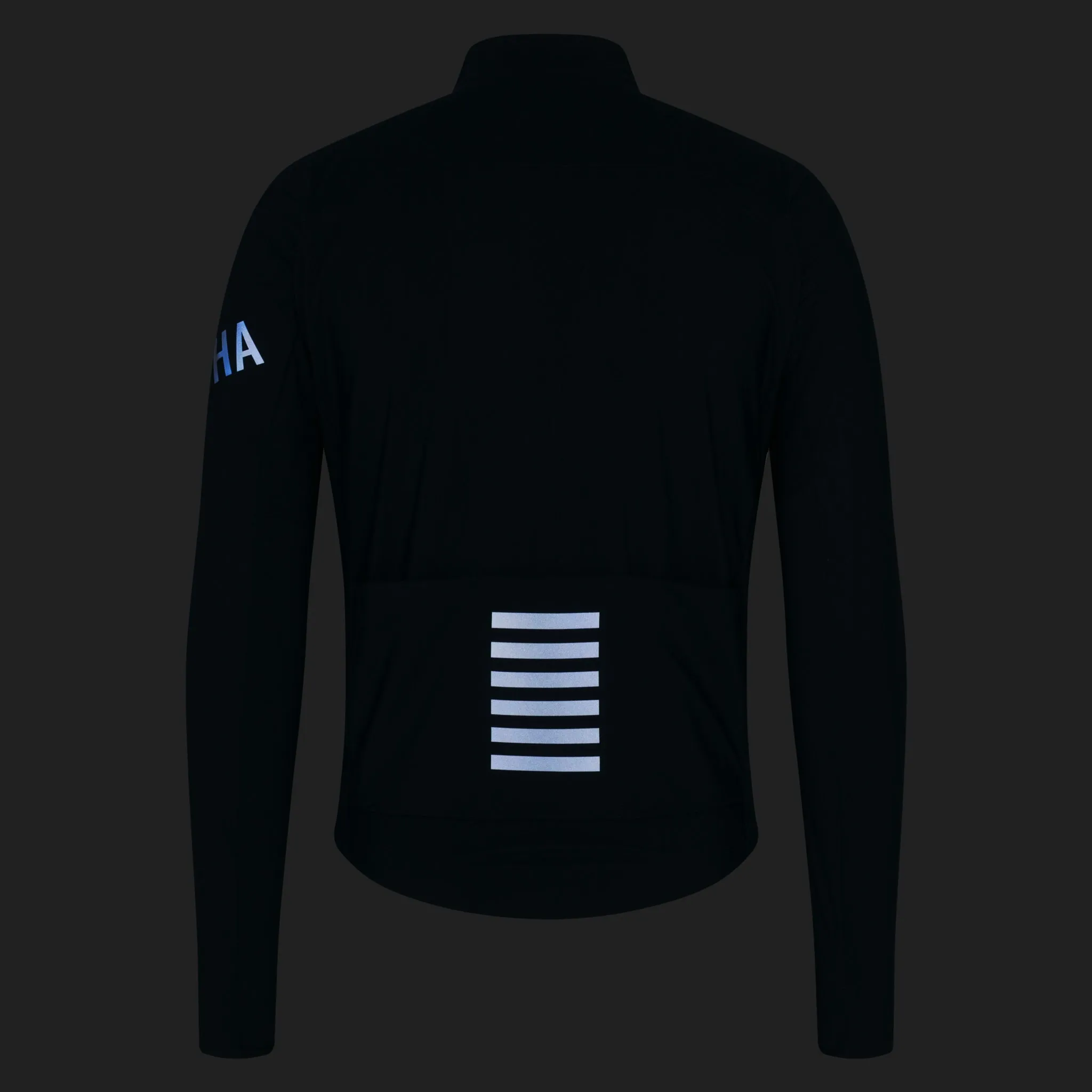 RAPHA Men's Pro Team Long Sleeve Shadow Jersey - Carbono - Image 8