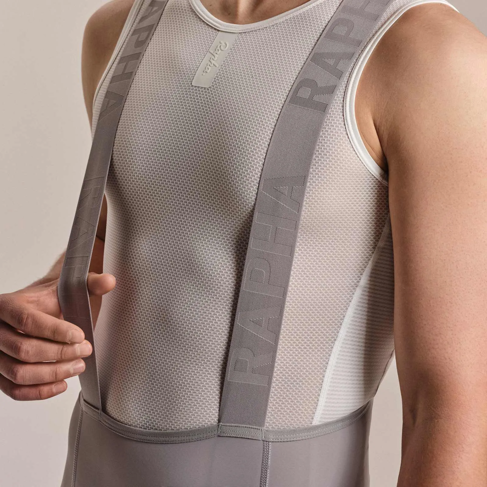 RAPHA  Men's Pro Team Training Bib Shorts II Regular - Smoky Silver/Smoky Silver - Image 5
