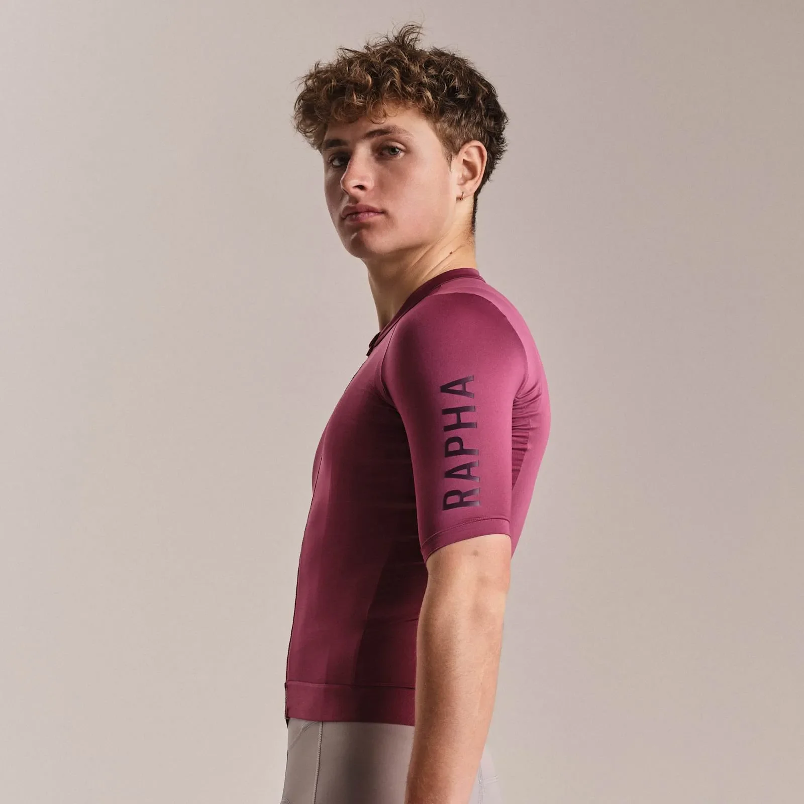 RAPHA  Men's Pro Team Training Jersey III - Raspberry/Plum - Image 4