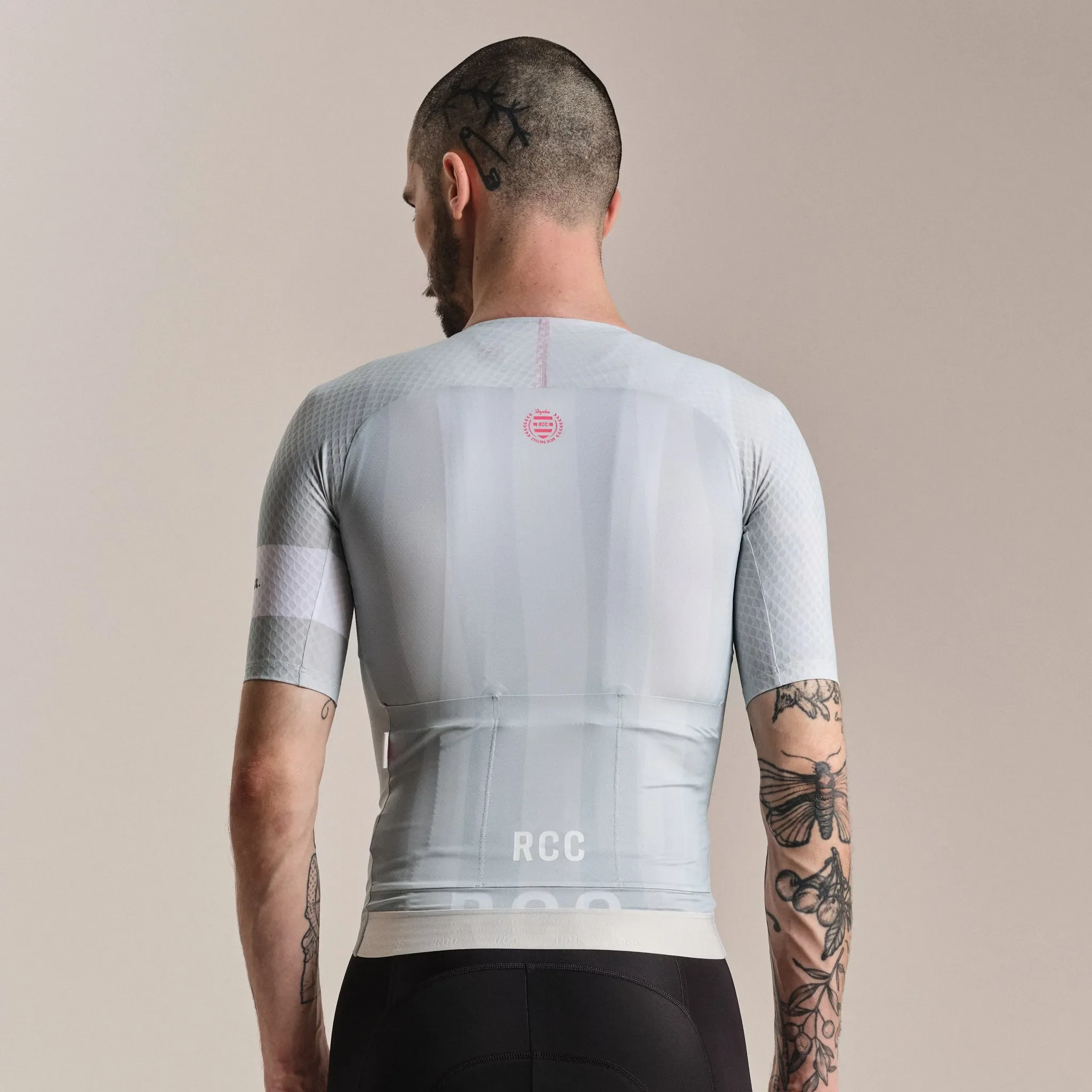 RAPHA Men's RCC Pro Team Aero Jersey - Fog/Grey - Image 4