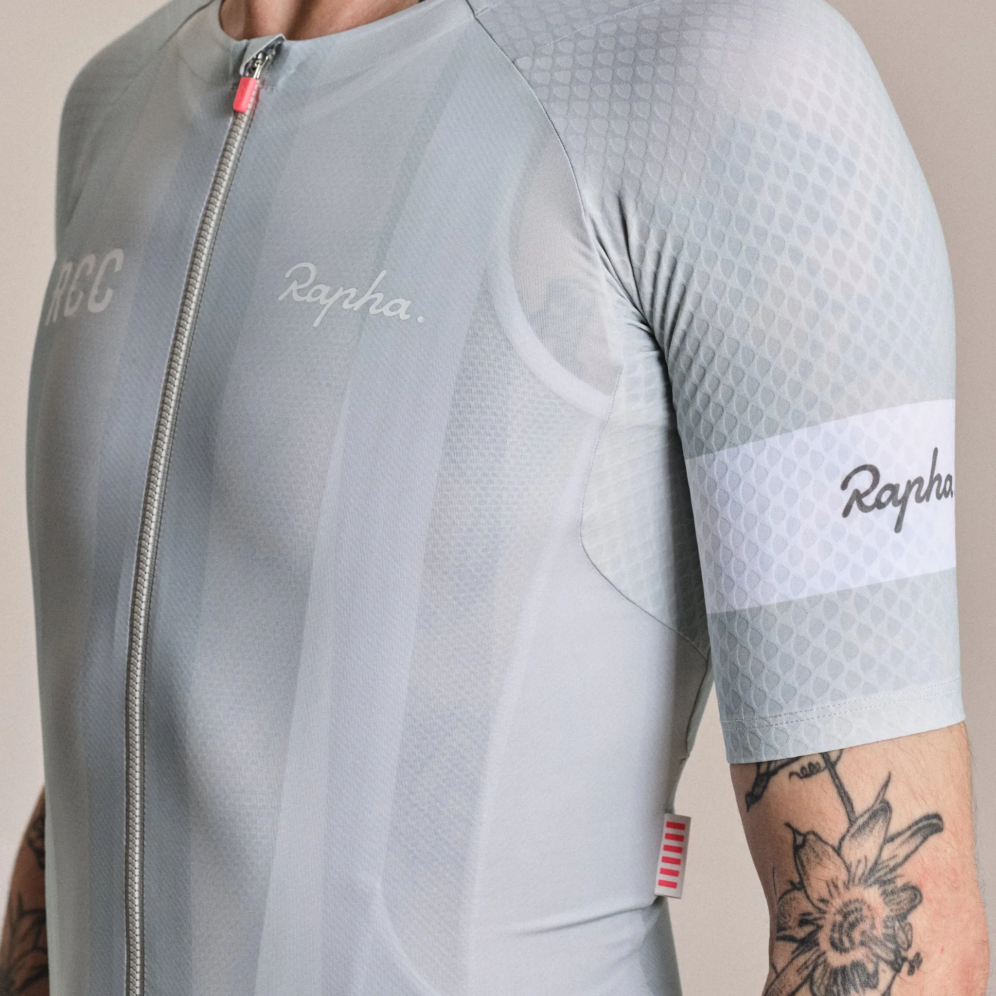 RAPHA Men's RCC Pro Team Aero Jersey - Fog/Grey - Image 6