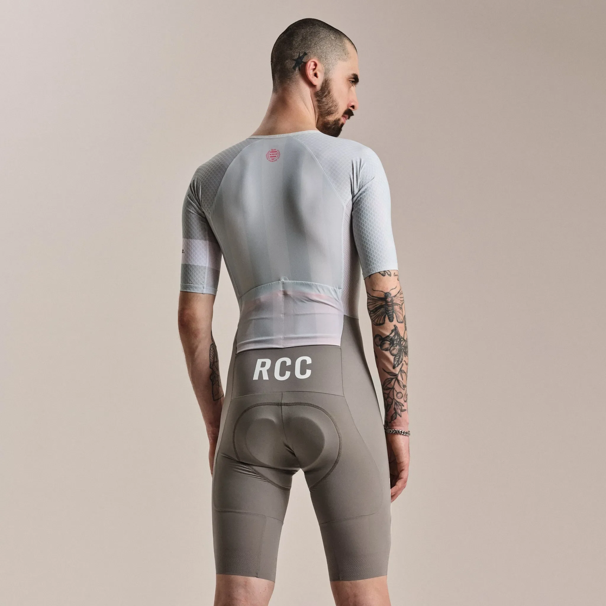 RAPHA Men's RCC Summer Roadsuit - Fog/Smoke - Image 4