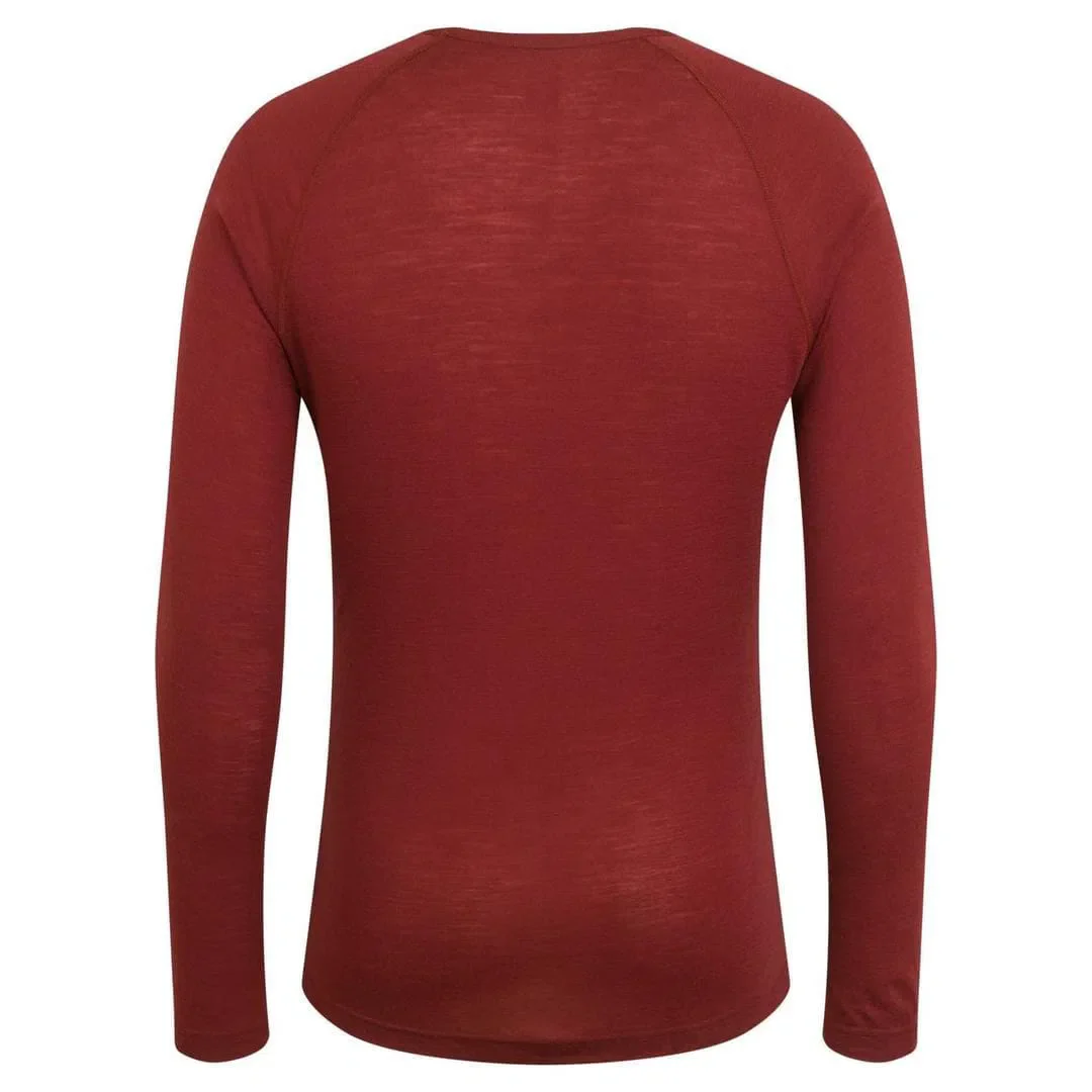 RAPHA Merino Base Layer Long Sleeve - FBF Brick - Image 2