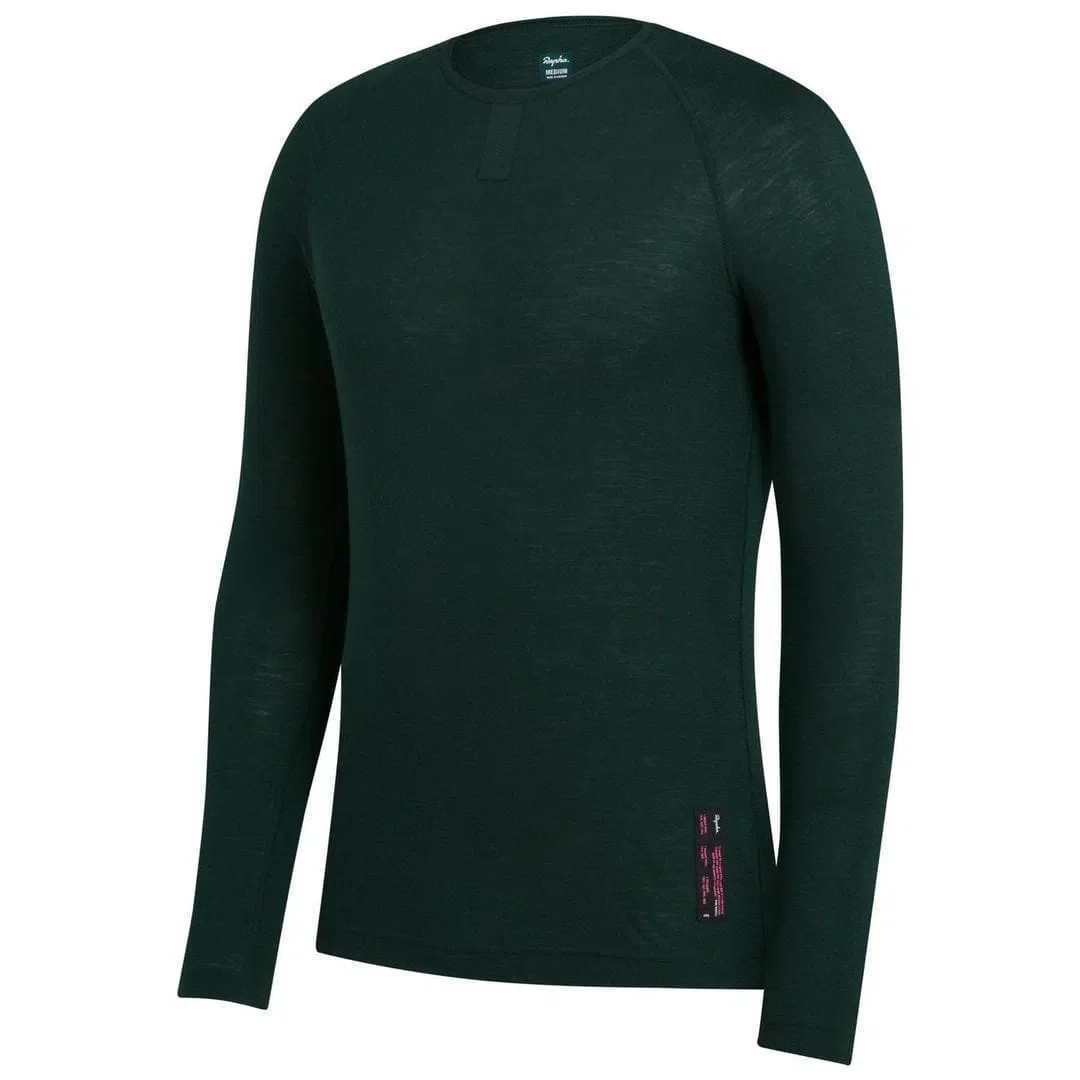 RAPHA Merino Base Layer Long Sleeve - SCA Green - Image 3