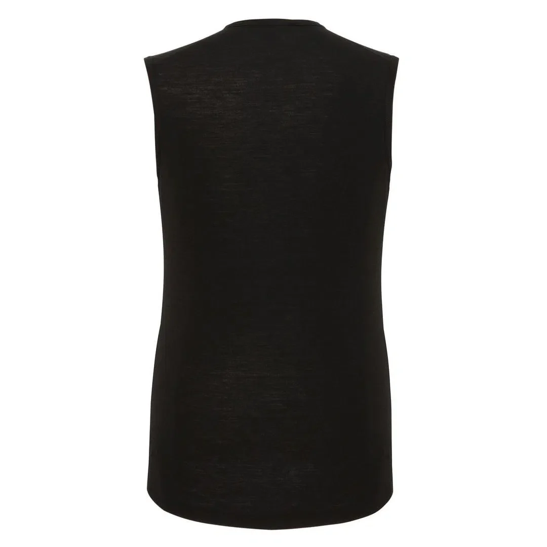 RAPHA Merino Base Layer Sleeveless - Black - Image 4