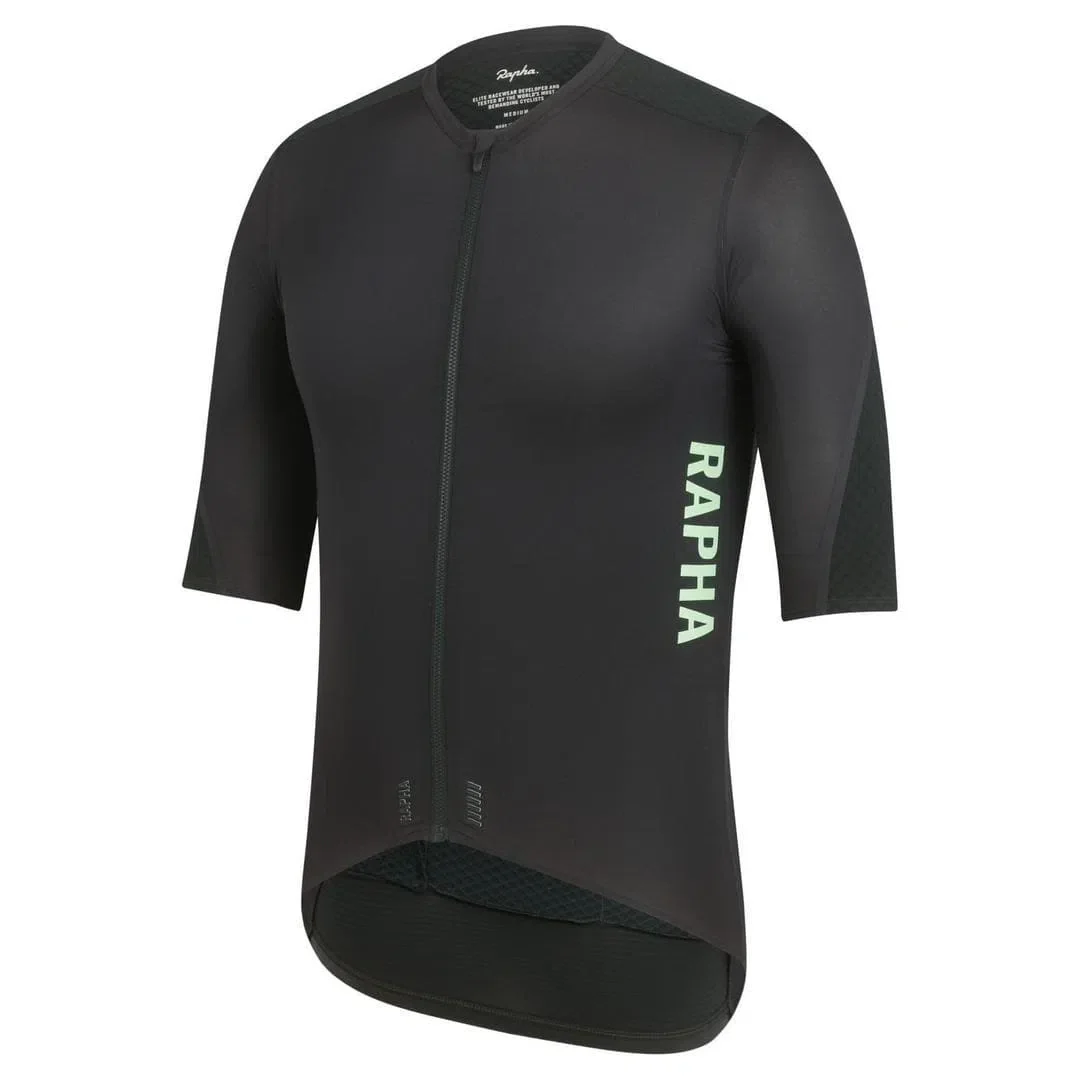 RAPHA Pro Team Aero Jersey - JLC Deep Green/Light Green - Image 3