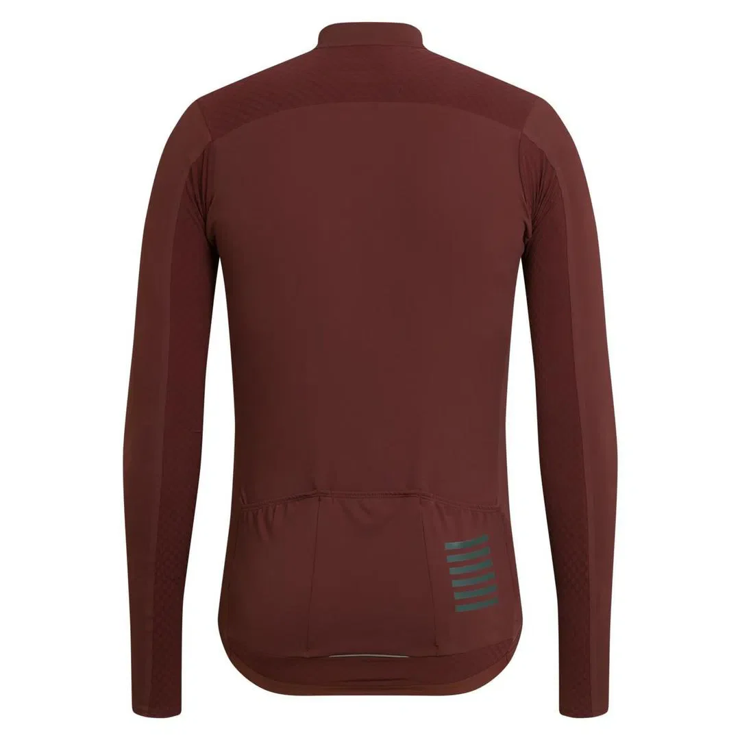 RAPHA Pro Team Aero Jersey Long Sleeve - Brown - Image 4