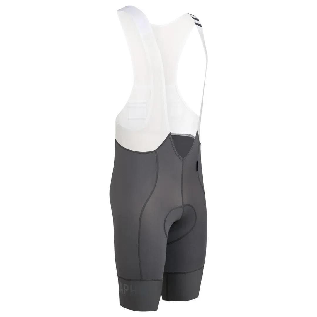 RAPHA Pro Team Bib Shorts II Long - CBN Carbon Grey - Image 2