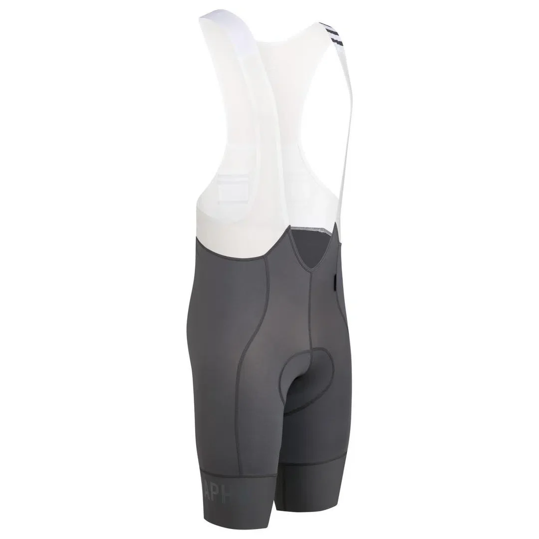 RAPHA Pro Team Bib Shorts II Long - CBN Carbon Grey - Image 6