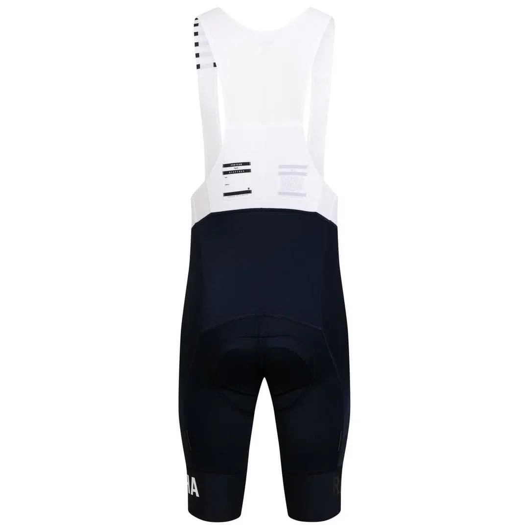RAPHA Pro Team Bib Shorts II Long - DNW Dark Navy/White - Image 2