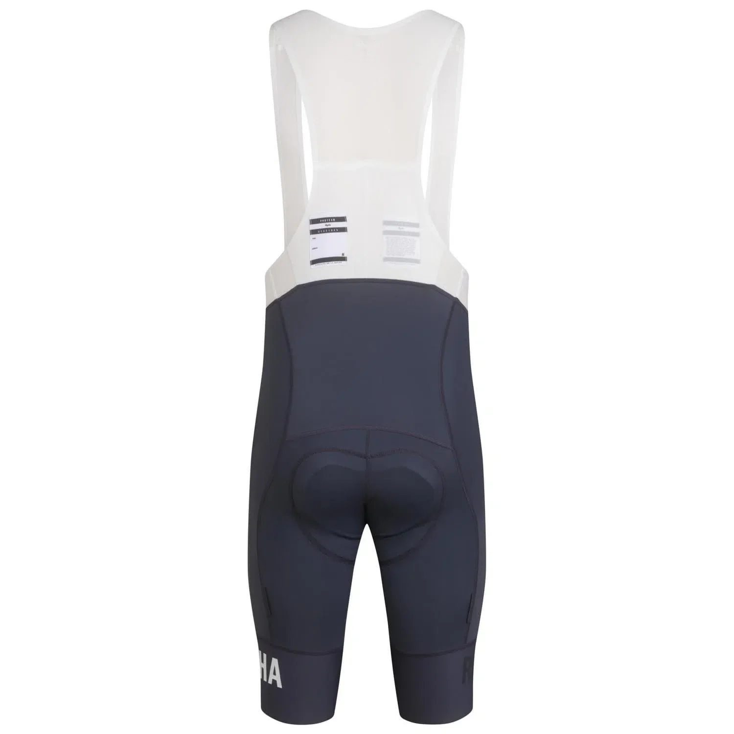 RAPHA Pro Team Bib Shorts II Long - IID Dark Grey/White - Image 3