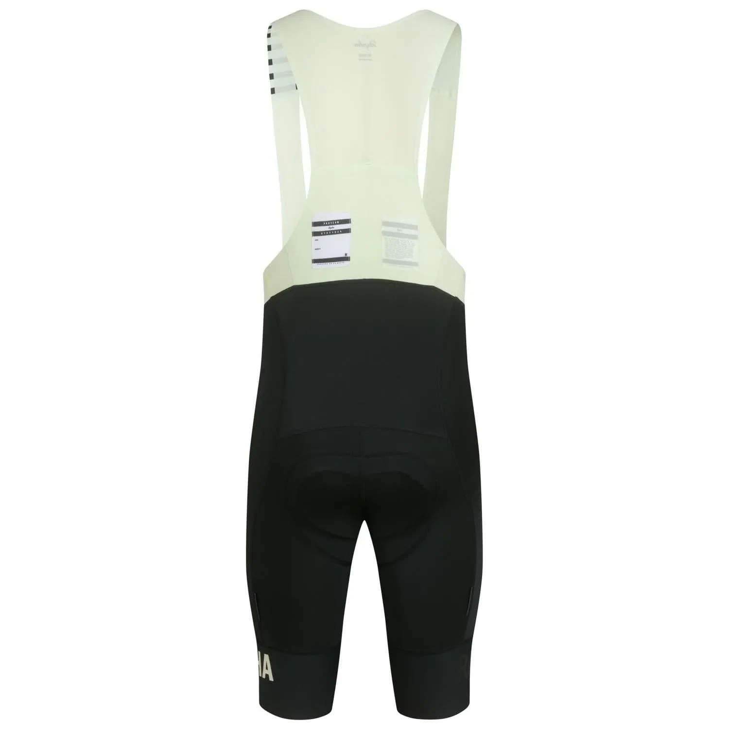 RAPHA Pro Team Bib Shorts II Long - JLC Deep Green/Light Green - Image 2