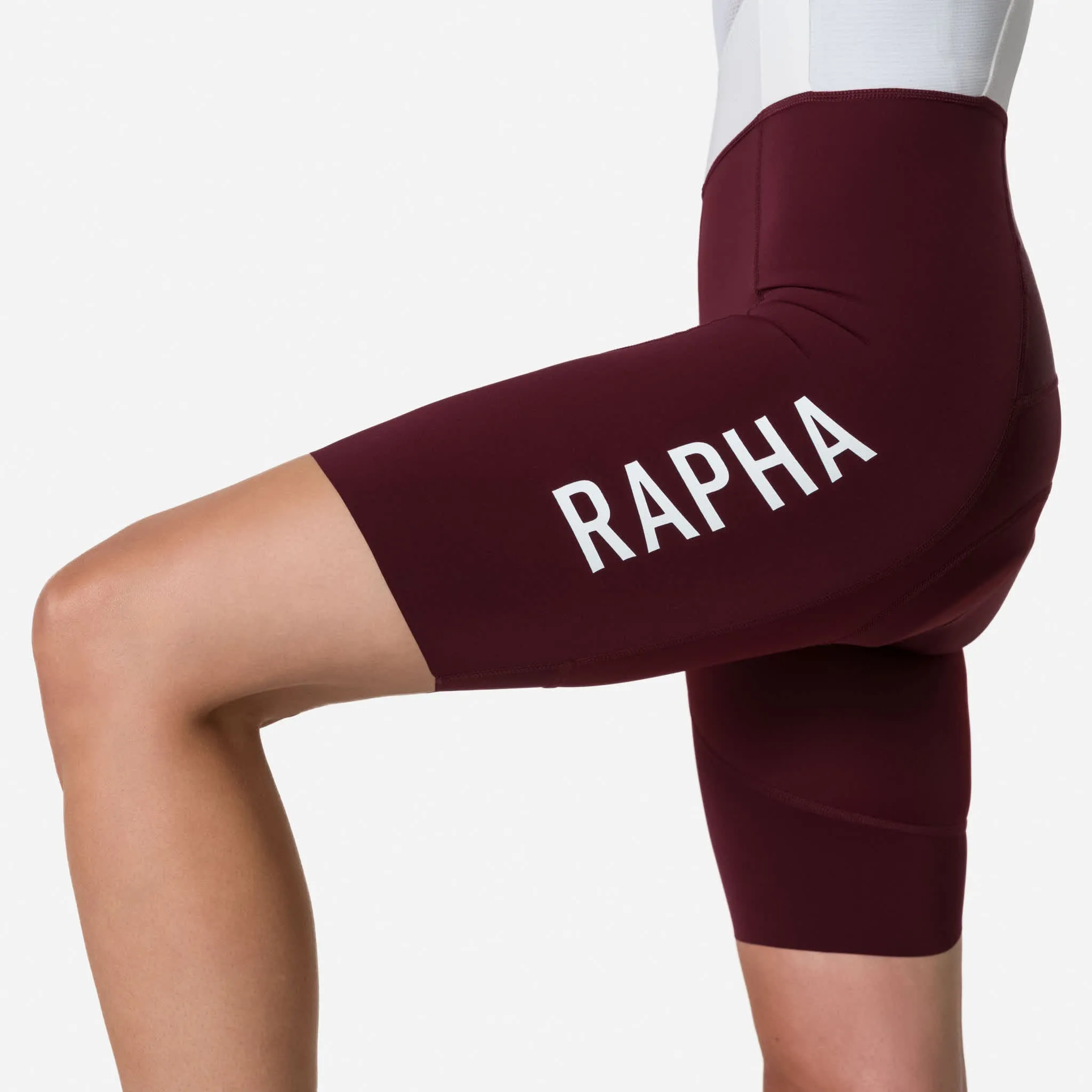 RAPHA Women's Pro Team Bib Shorts III Regular - Port White - Image 3